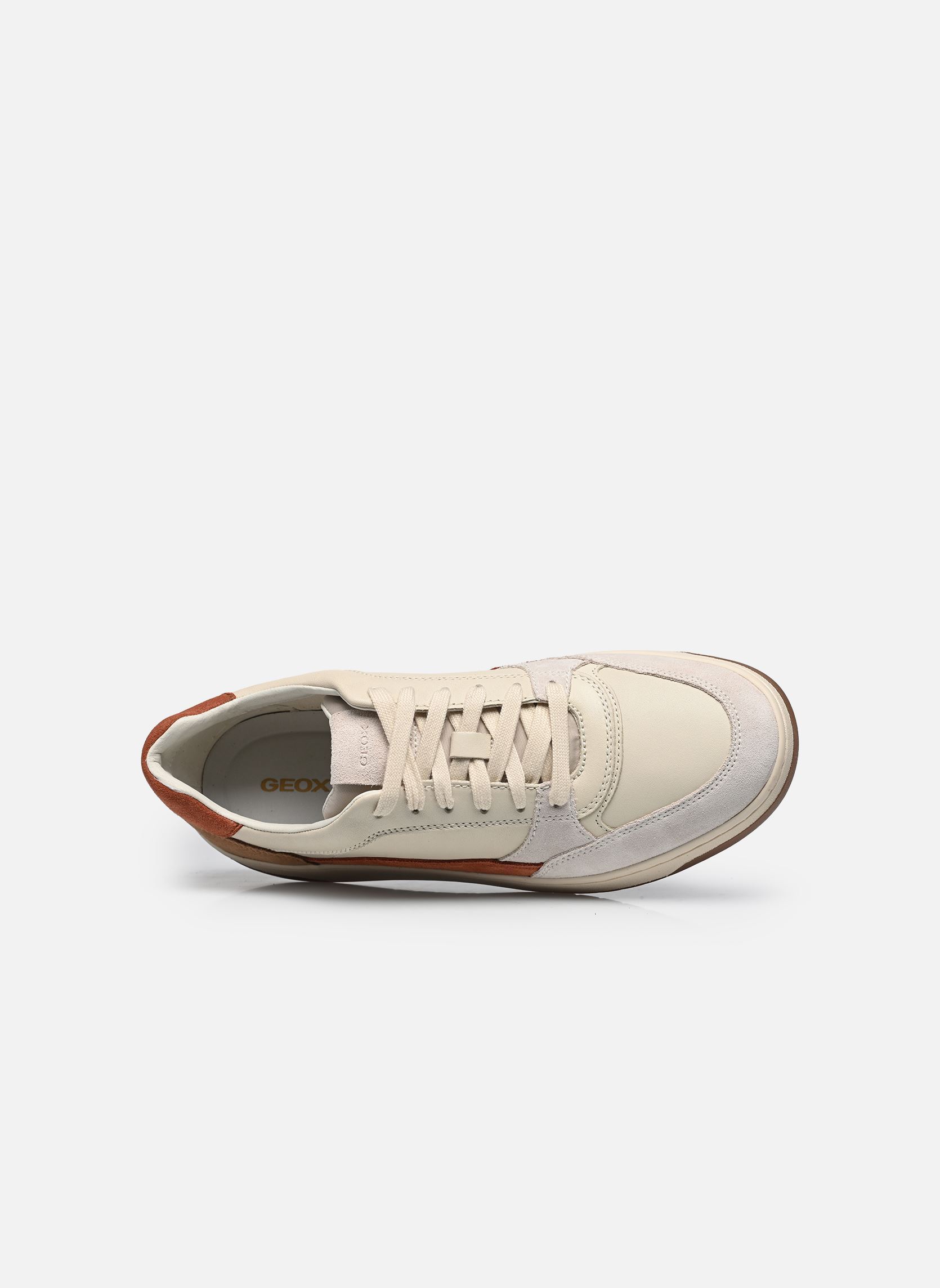 Baskets U SEDRAL COURT A homme blanc Geox Baskets U SEDRAL COURT A homme blanc Papyrus