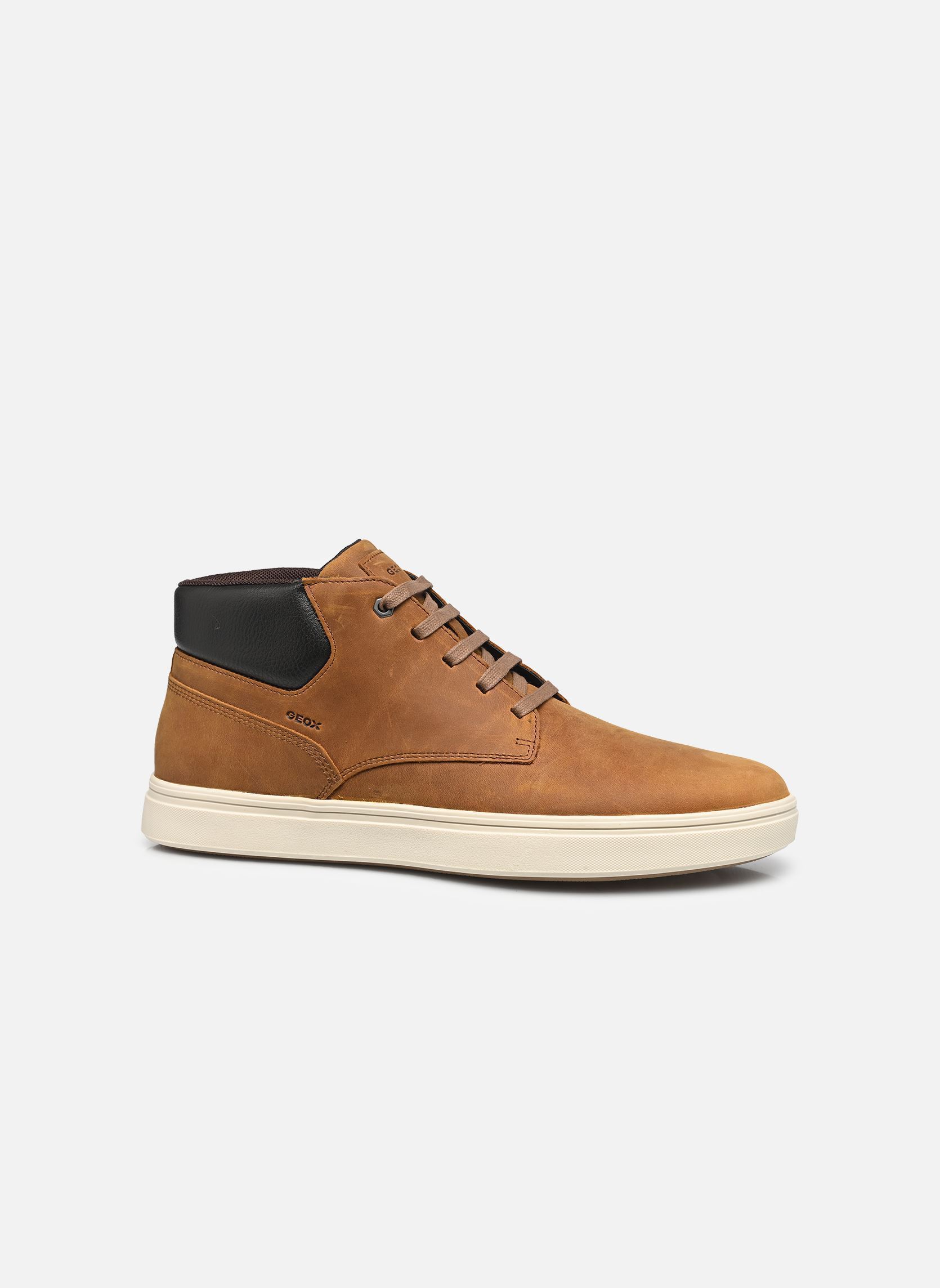 Geschnürte Stiefeletten U BALTMOORE E herren braun Geox Geschnürte Stiefeletten U BALTMOORE E herren braun OCHRE