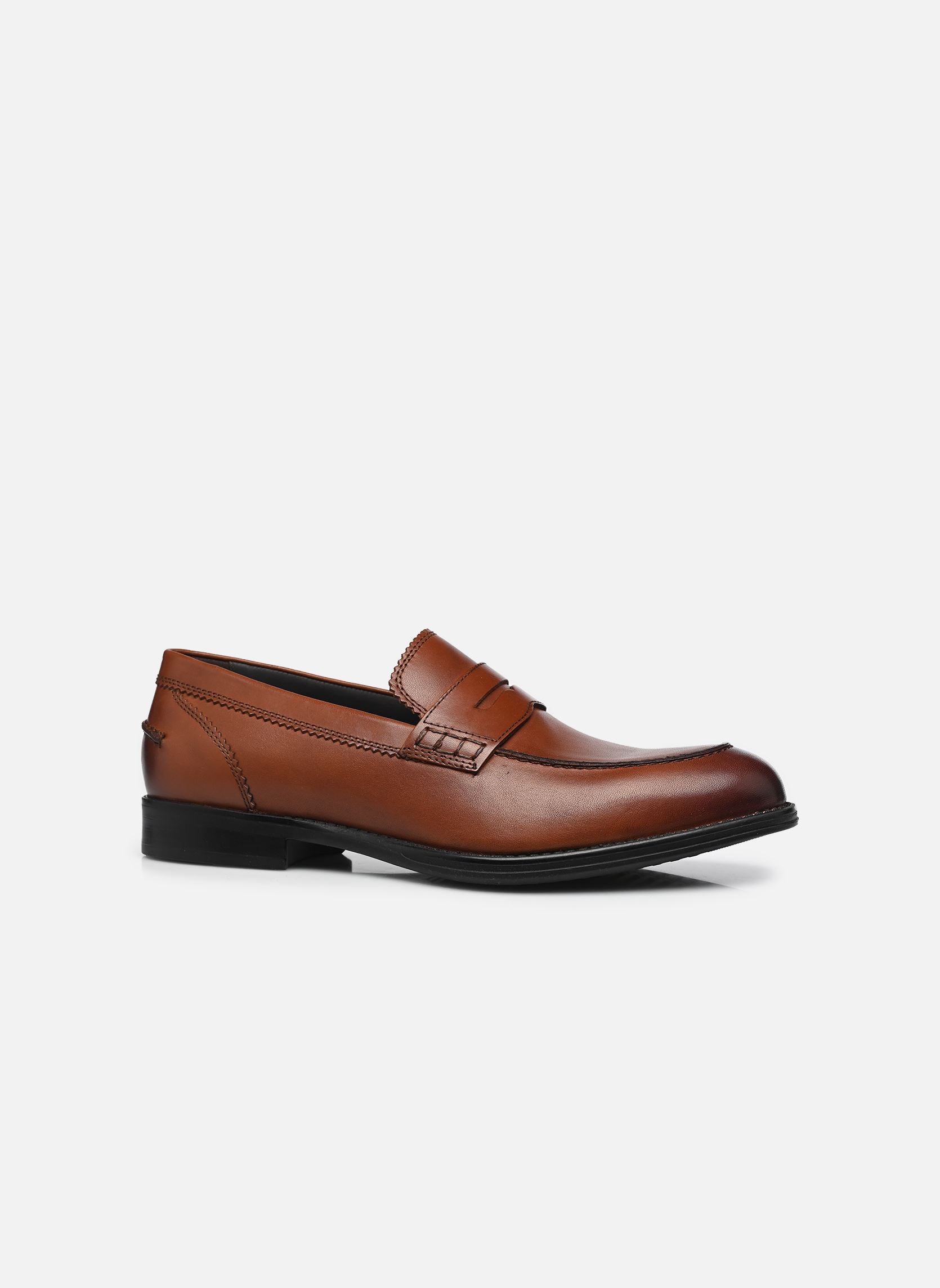 Mocassins U BARBERIGO E homme marron Geox Mocassins U BARBERIGO E homme marron Brown