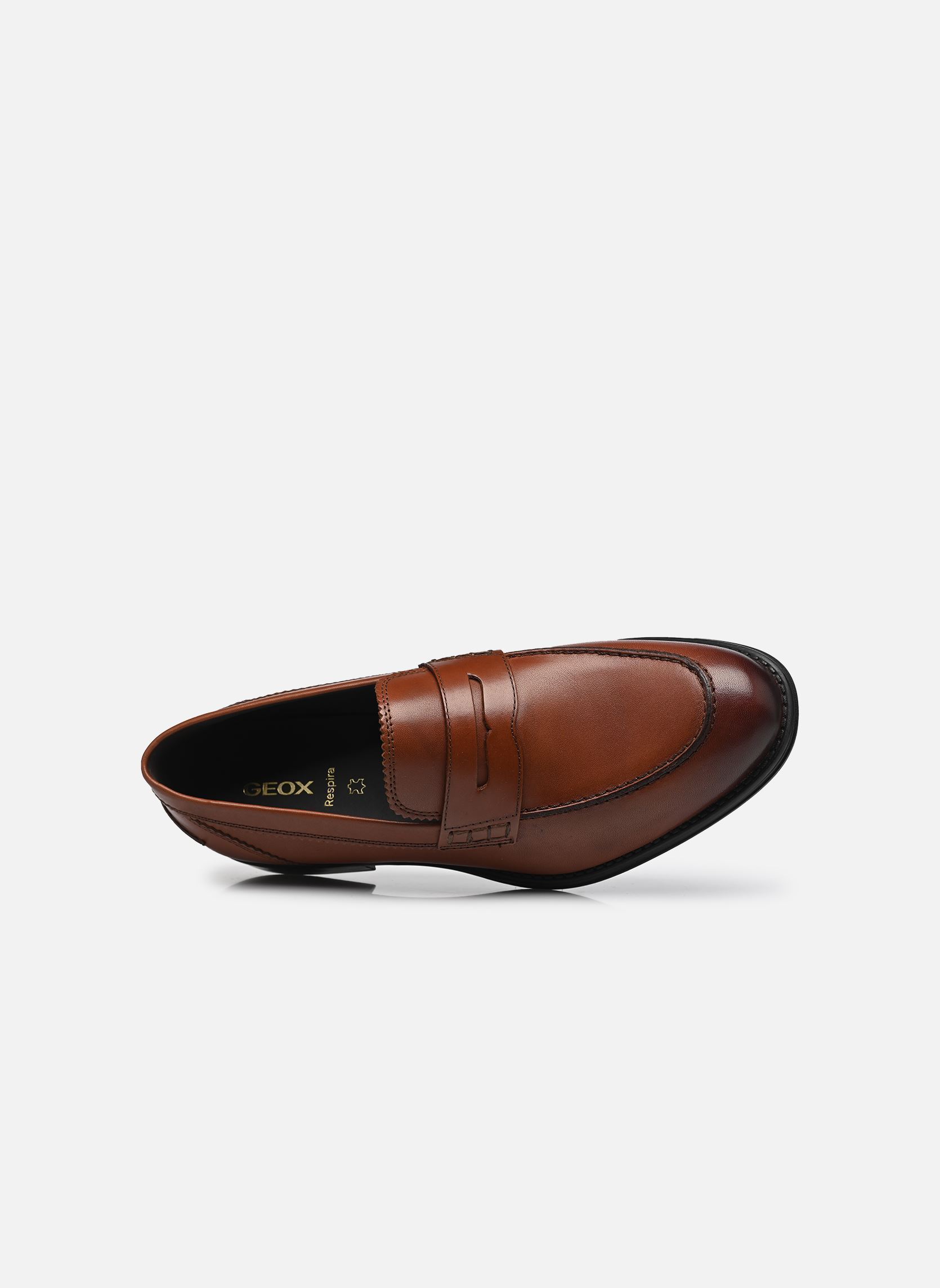 Mocassins U BARBERIGO E homme marron Geox Mocassins U BARBERIGO E homme marron Brown