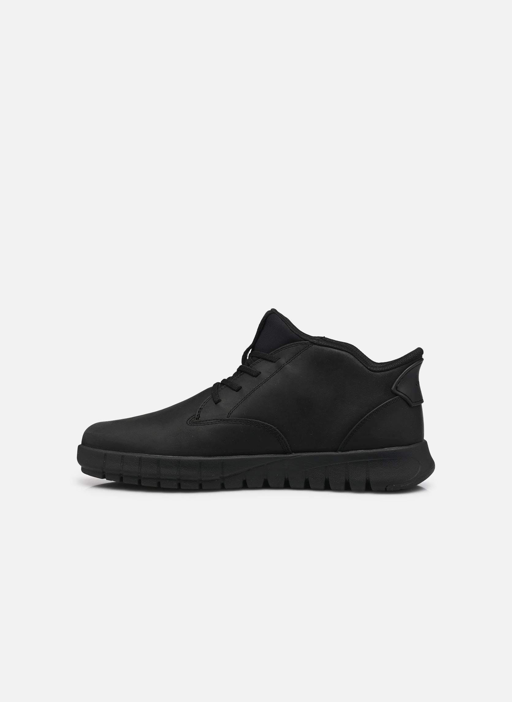 Veterlaarsjes U FLEXTRIDE PLUS B heren zwart Geox Veterlaarsjes U FLEXTRIDE PLUS B heren zwart Black