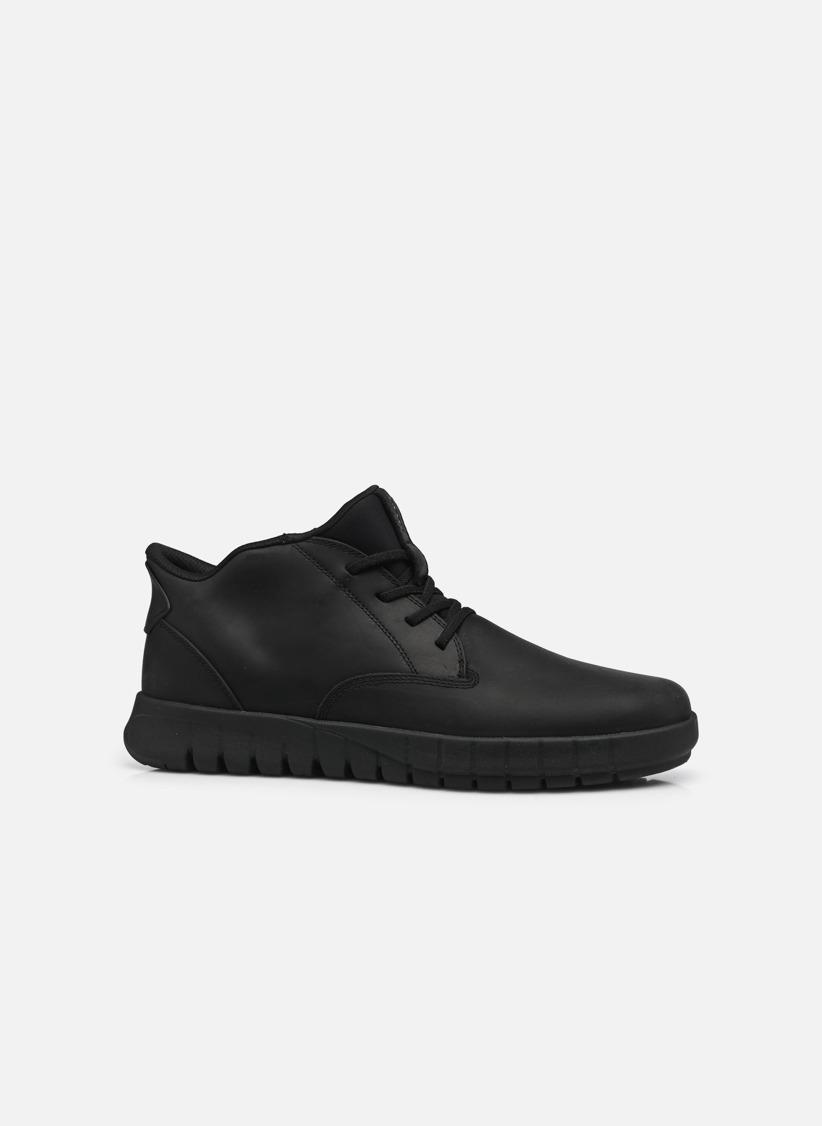Veterlaarsjes U FLEXTRIDE PLUS B heren zwart Geox Veterlaarsjes U FLEXTRIDE PLUS B heren zwart Black