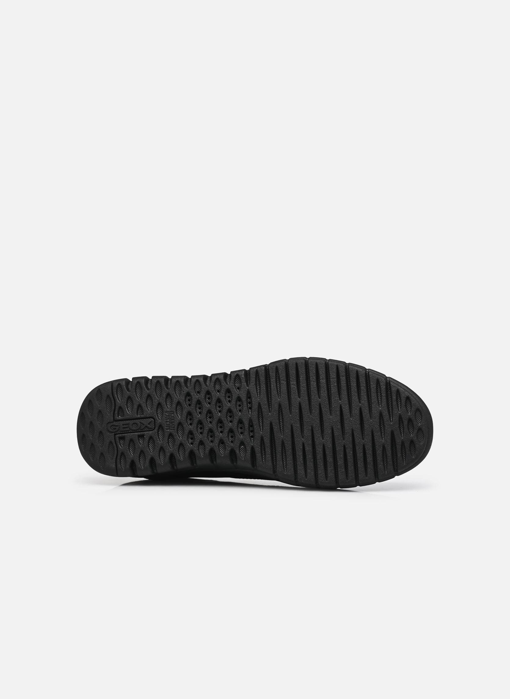 Veterlaarsjes U FLEXTRIDE PLUS B heren zwart Geox Veterlaarsjes U FLEXTRIDE PLUS B heren zwart Black