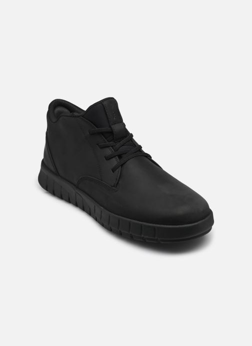 Geox Bottines à lacets U FLEXTRIDE PLUS B homme noir