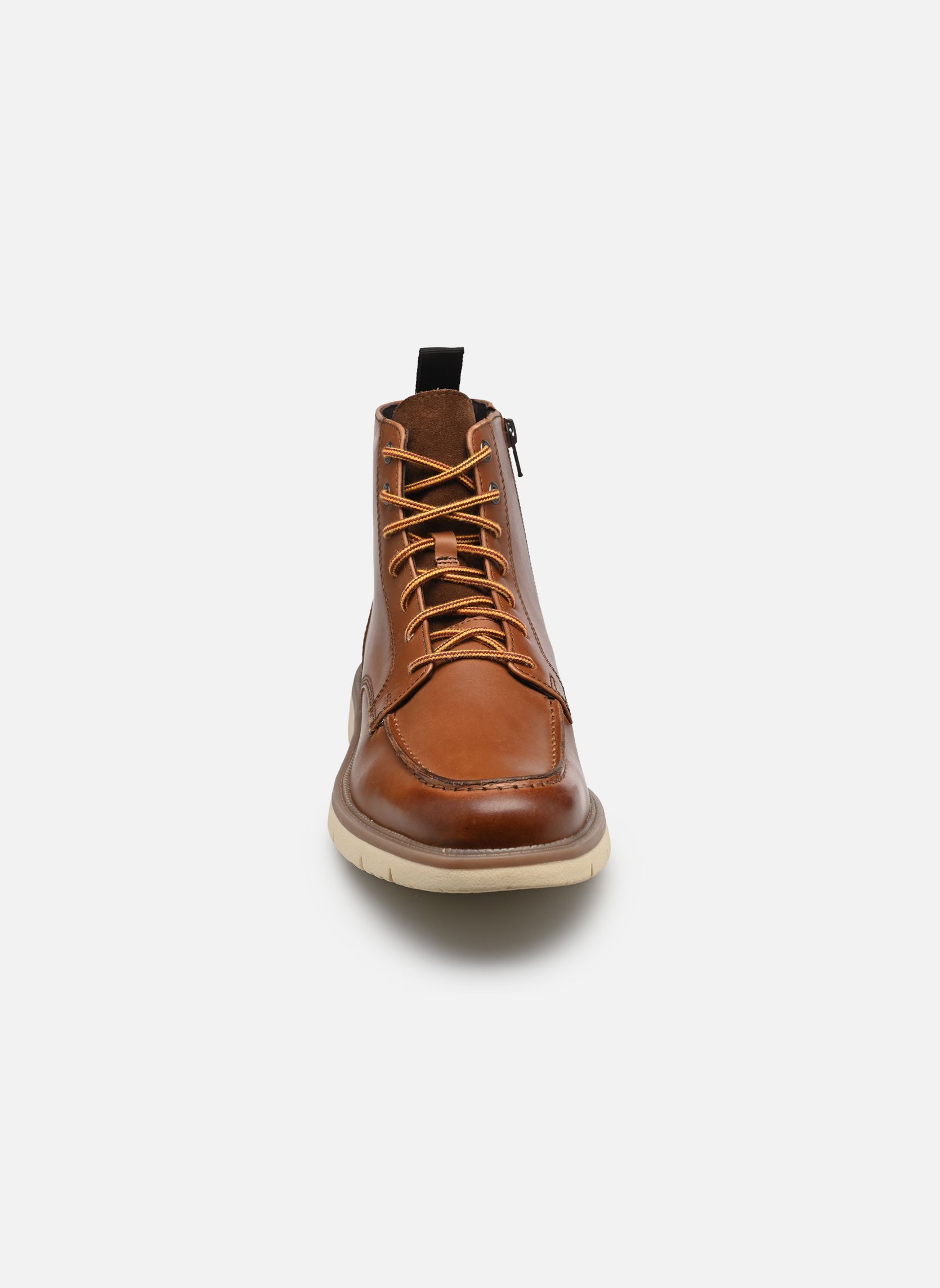 Bottines à lacets U POVE A homme marron Geox Bottines à lacets U POVE A homme marron Brown