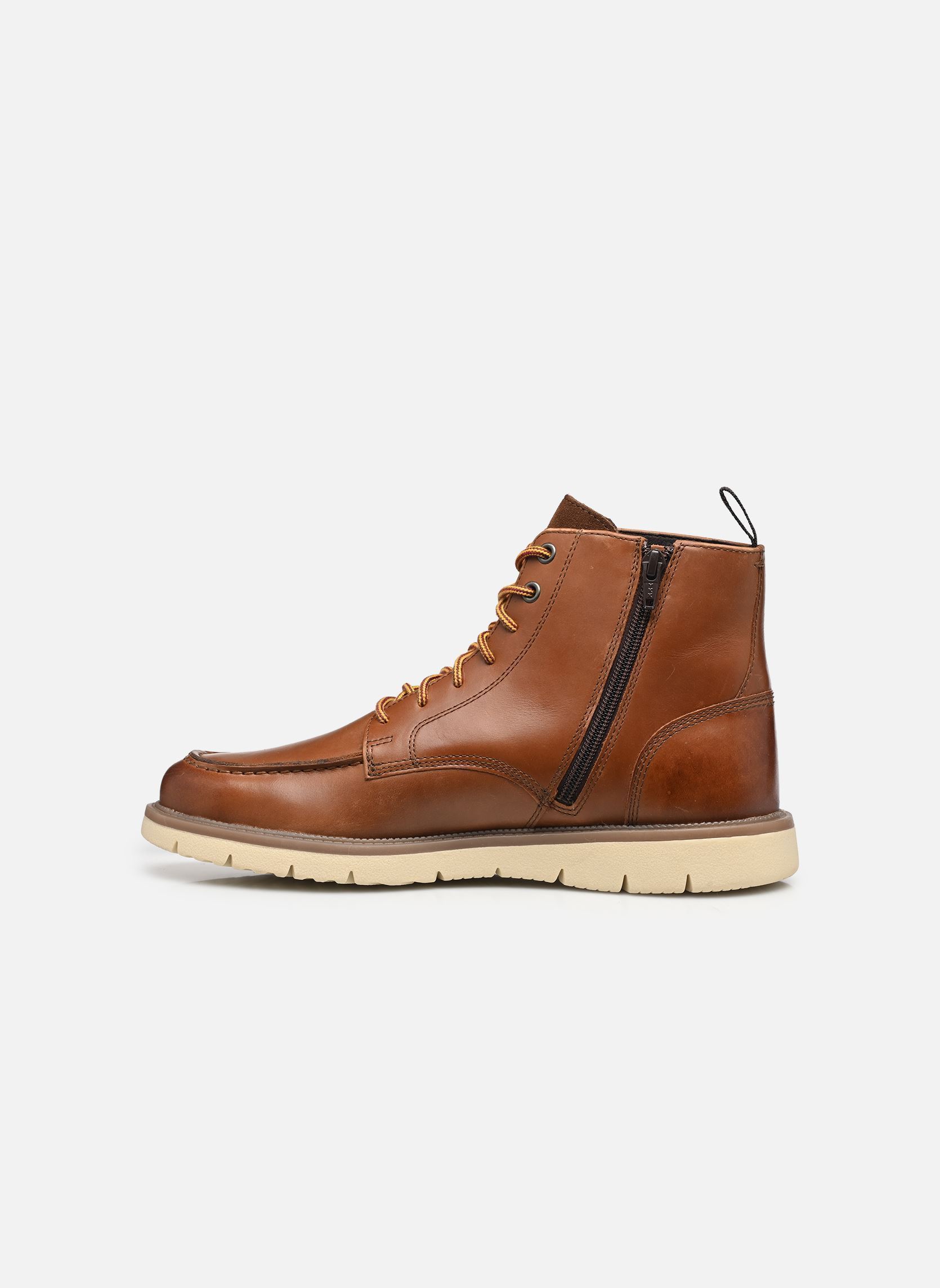 Bottines à lacets U POVE A homme marron Geox Bottines à lacets U POVE A homme marron Brown