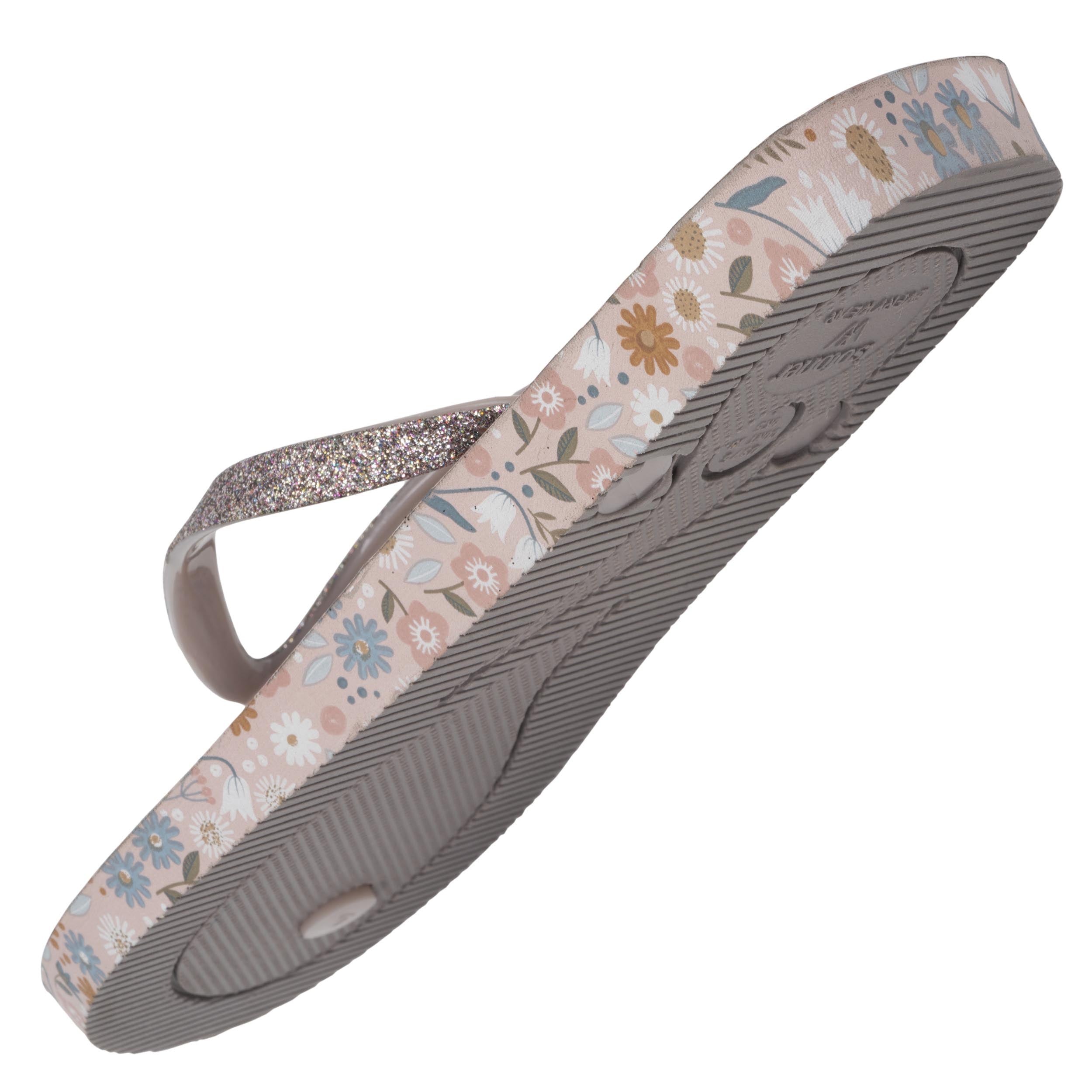 Tongs Tongs Femme imprimé Fleurs Taupe femme marron Isotoner Tongs Tongs Femme imprimé Fleurs Taupe femme marron Taupe