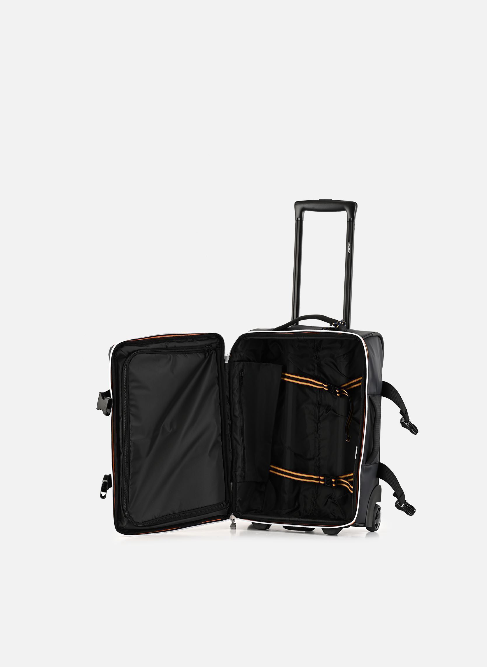 Koffers Blossac S heren zwart K-Way Koffers Blossac S heren zwart BLACK PURE-BLACK PURE