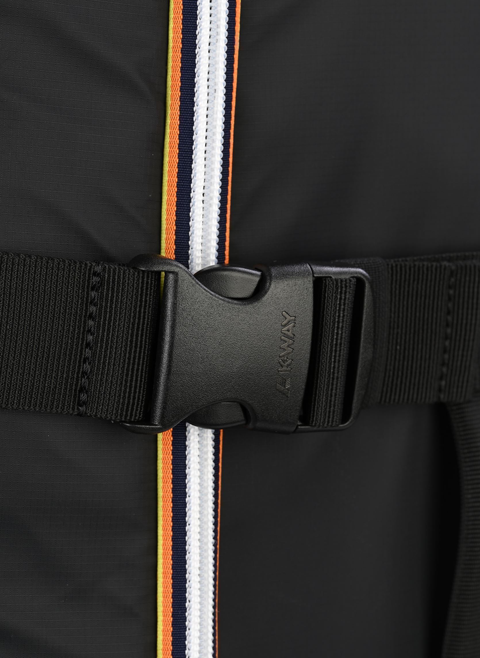 Koffers Blossac M heren zwart K-Way Koffers Blossac M heren zwart BLACK PURE-BLACK PURE