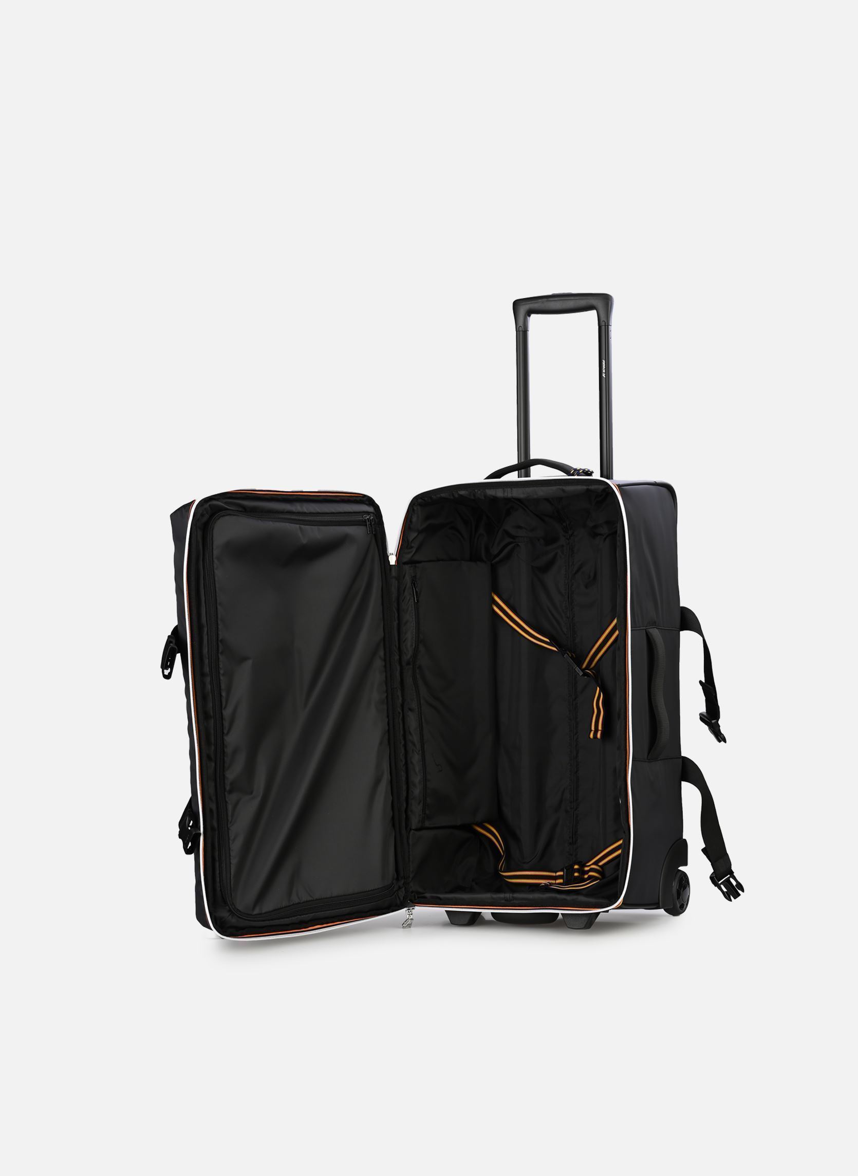 Koffers Blossac M heren zwart K-Way Koffers Blossac M heren zwart BLACK PURE-BLACK PURE