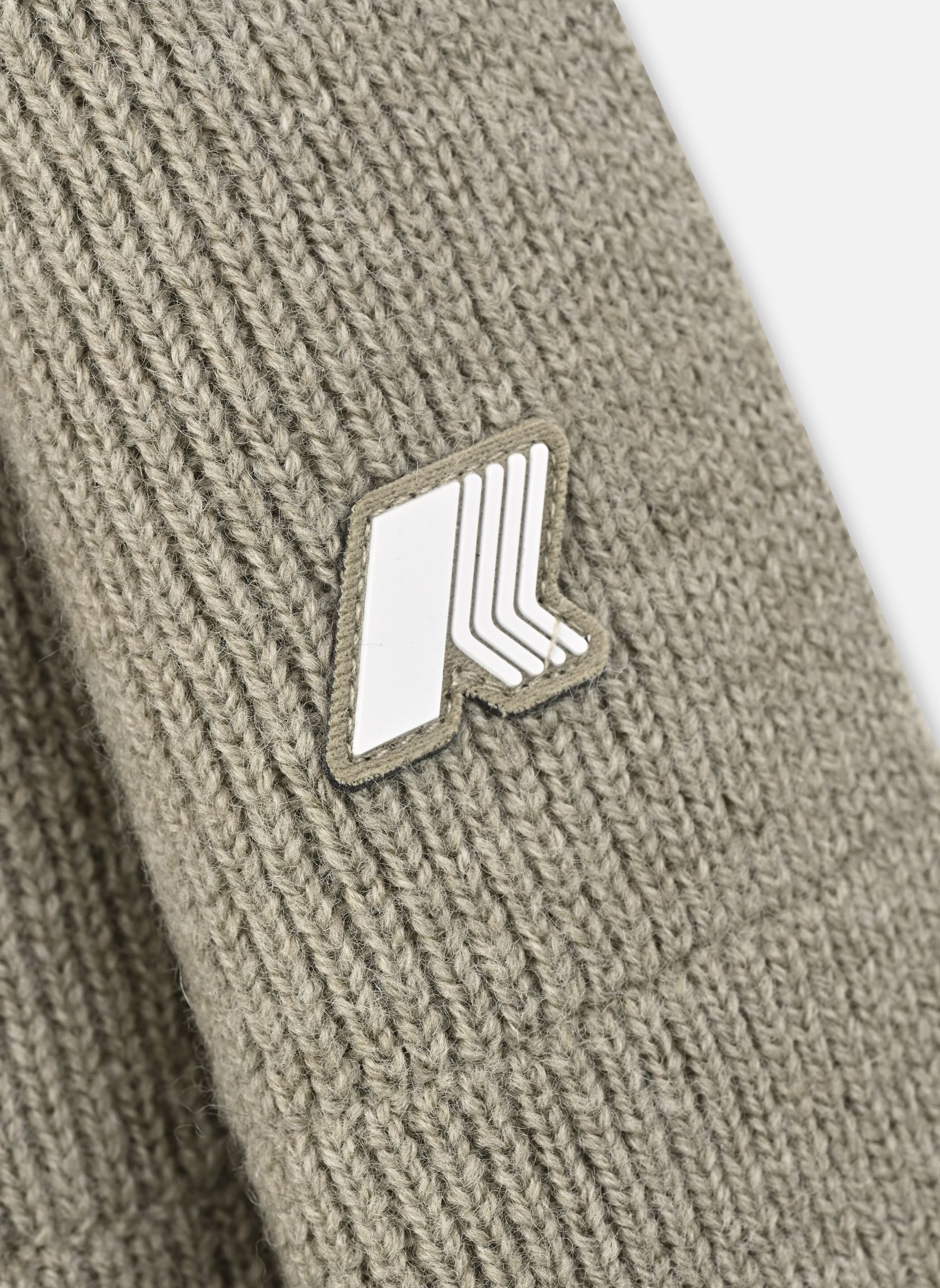 Echarpes Etienne Cardigan Stitch Wool - Unisexe homme vert K-Way Echarpes Etienne Cardigan Stitch Wool - Unisexe homme vert Green Oak Melange
