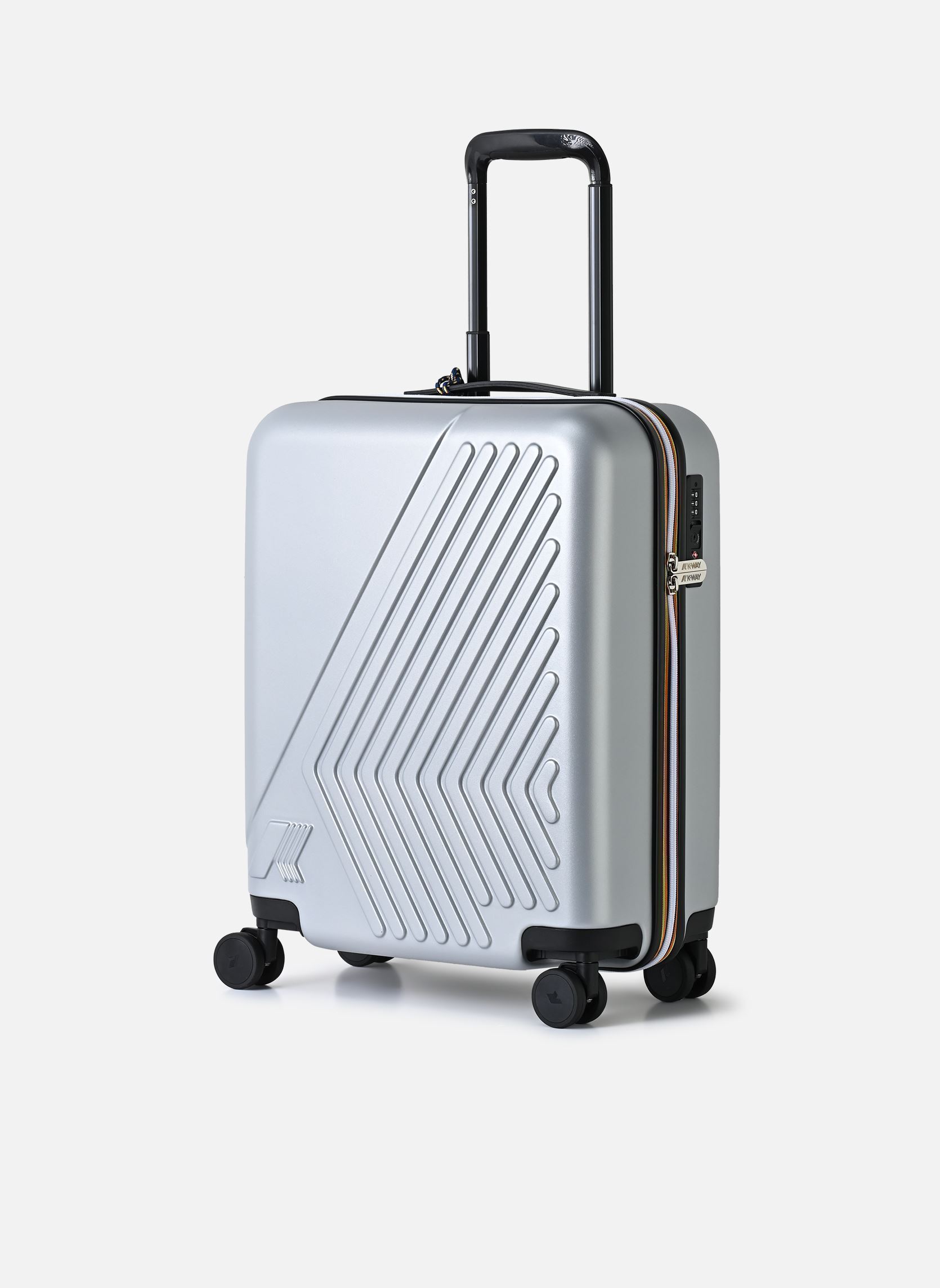 Koffer Eudoxie Logo grau K-Way Koffer Eudoxie Logo grau GREY MD