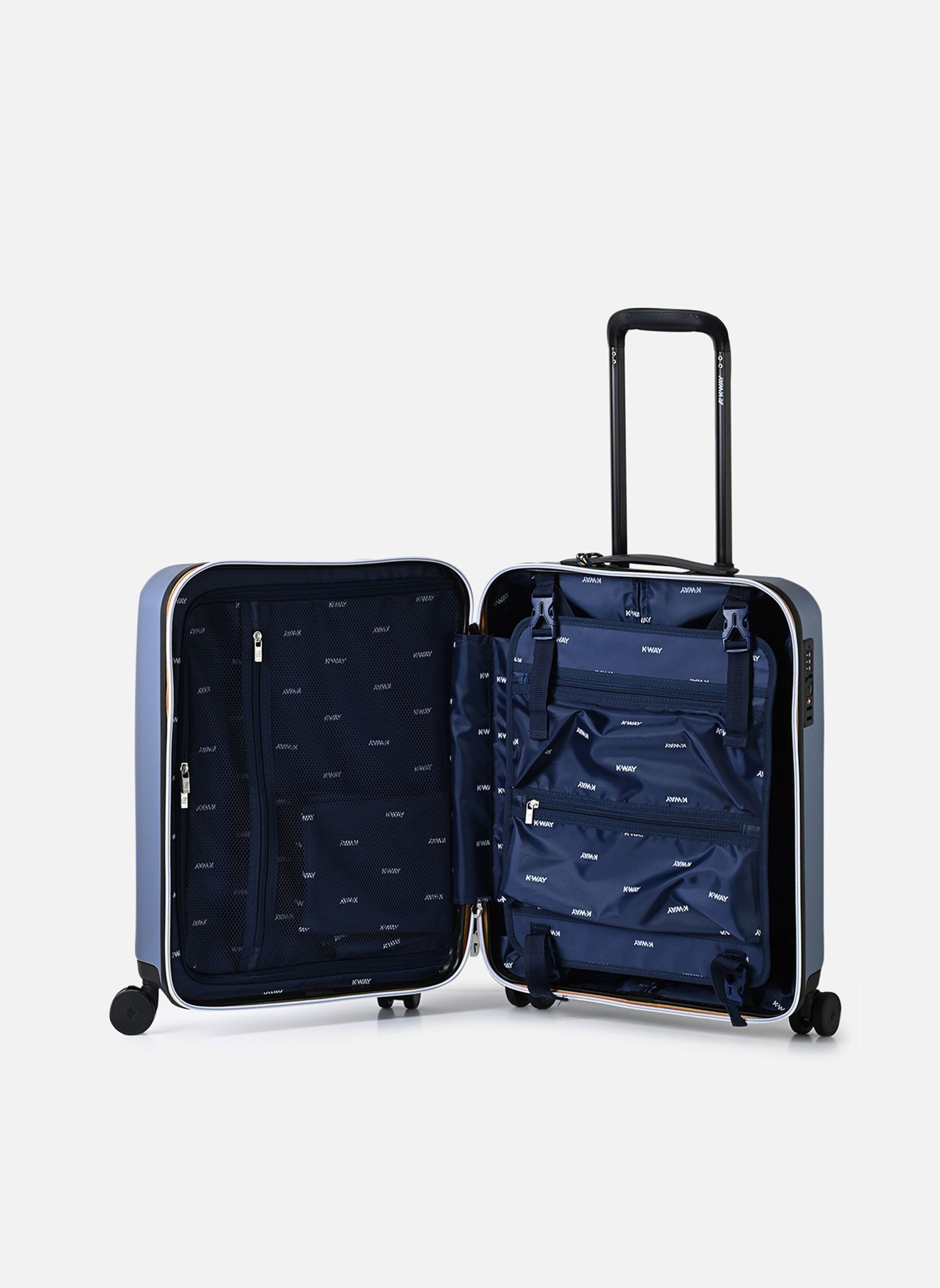 Koffer Eudoxie Logo blau K-Way Koffer Eudoxie Logo blau BLUE WILD