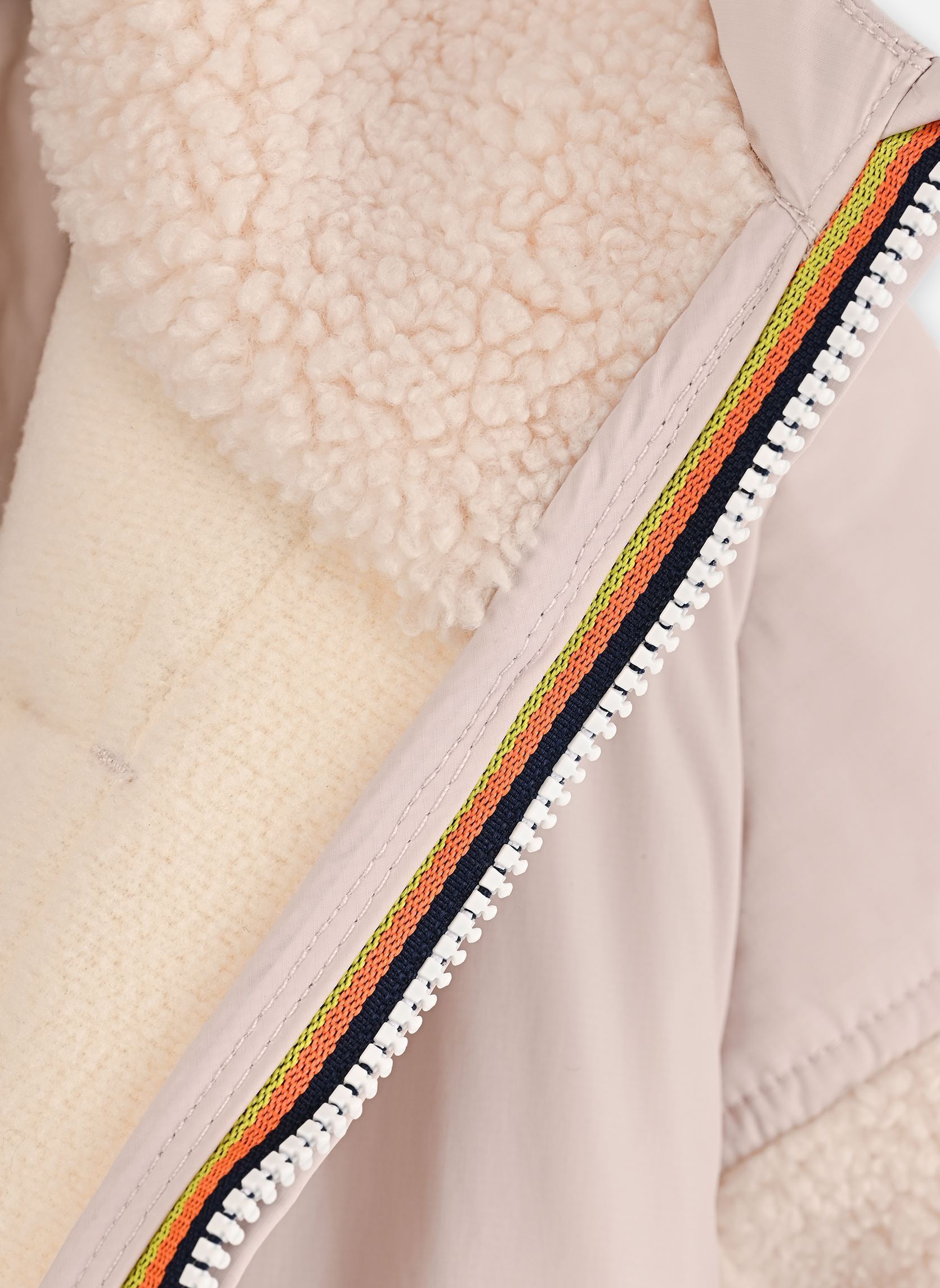 Sweaters met rits P. SAMSON 4.0 ORSETTO meisjes roze K-Way Sweaters met rits P. SAMSON 4.0 ORSETTO meisjes roze ROSE HUSHED--ECRU