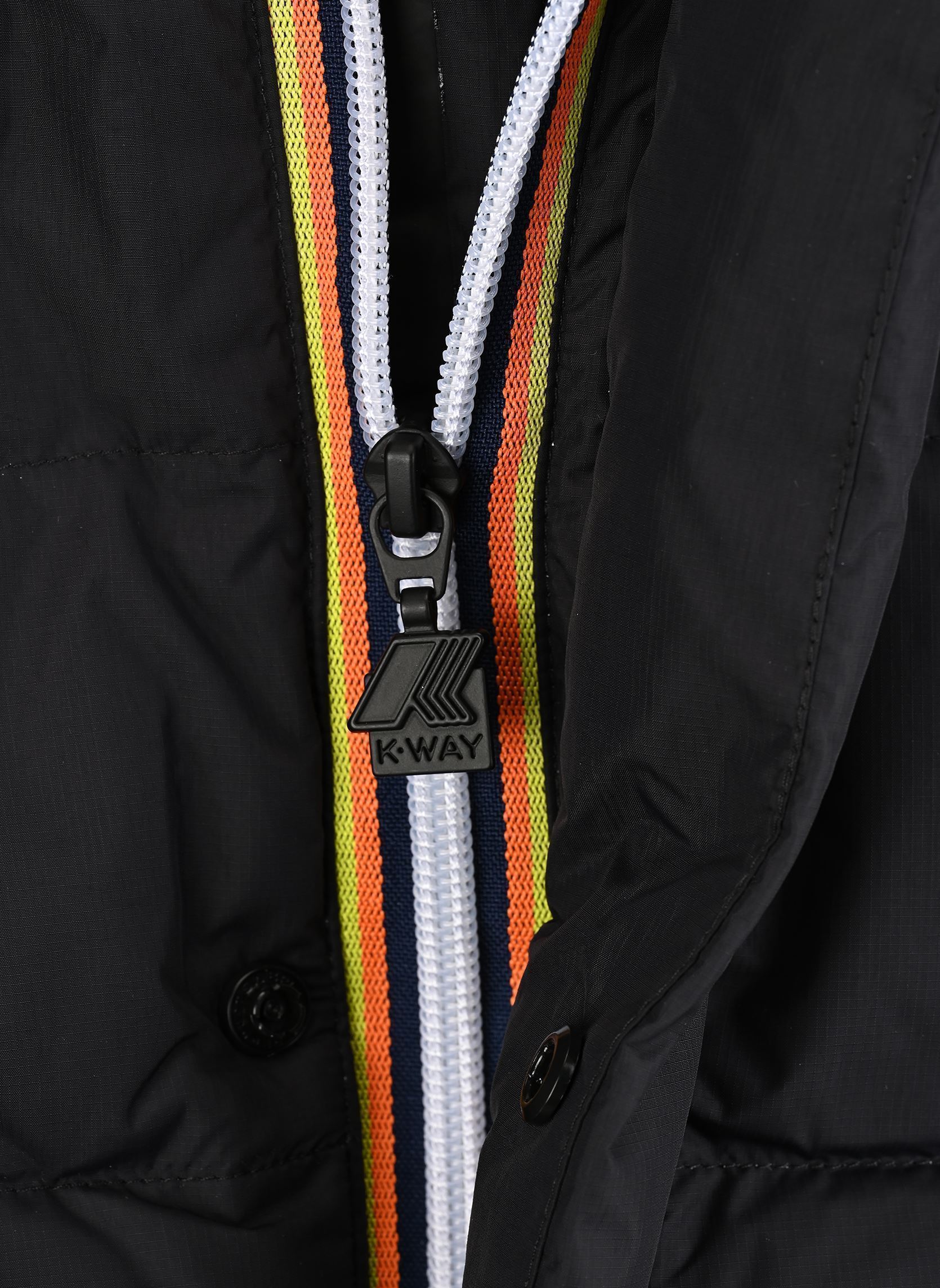 Daunenjacken P. LE VRAI 4.0 AURELE HEAVY WARM schwarz K-Way Daunenjacken P. LE VRAI 4.0 AURELE HEAVY WARM schwarz BLACK PURE
