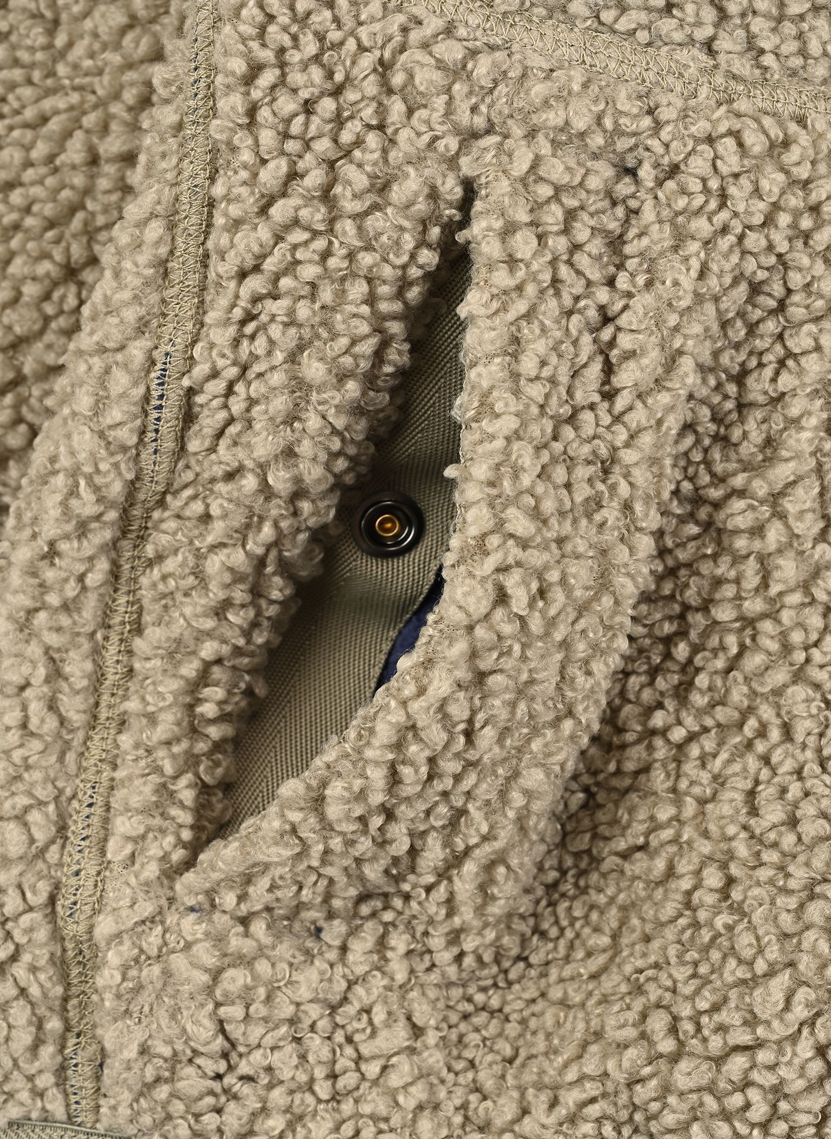 Sweaters met rits P. JACK SHERPA POLAR DOUBLE jongens bruin K-Way Sweaters met rits P. JACK SHERPA POLAR DOUBLE jongens bruin GREEN OAK - BLUE DEEP COBALT