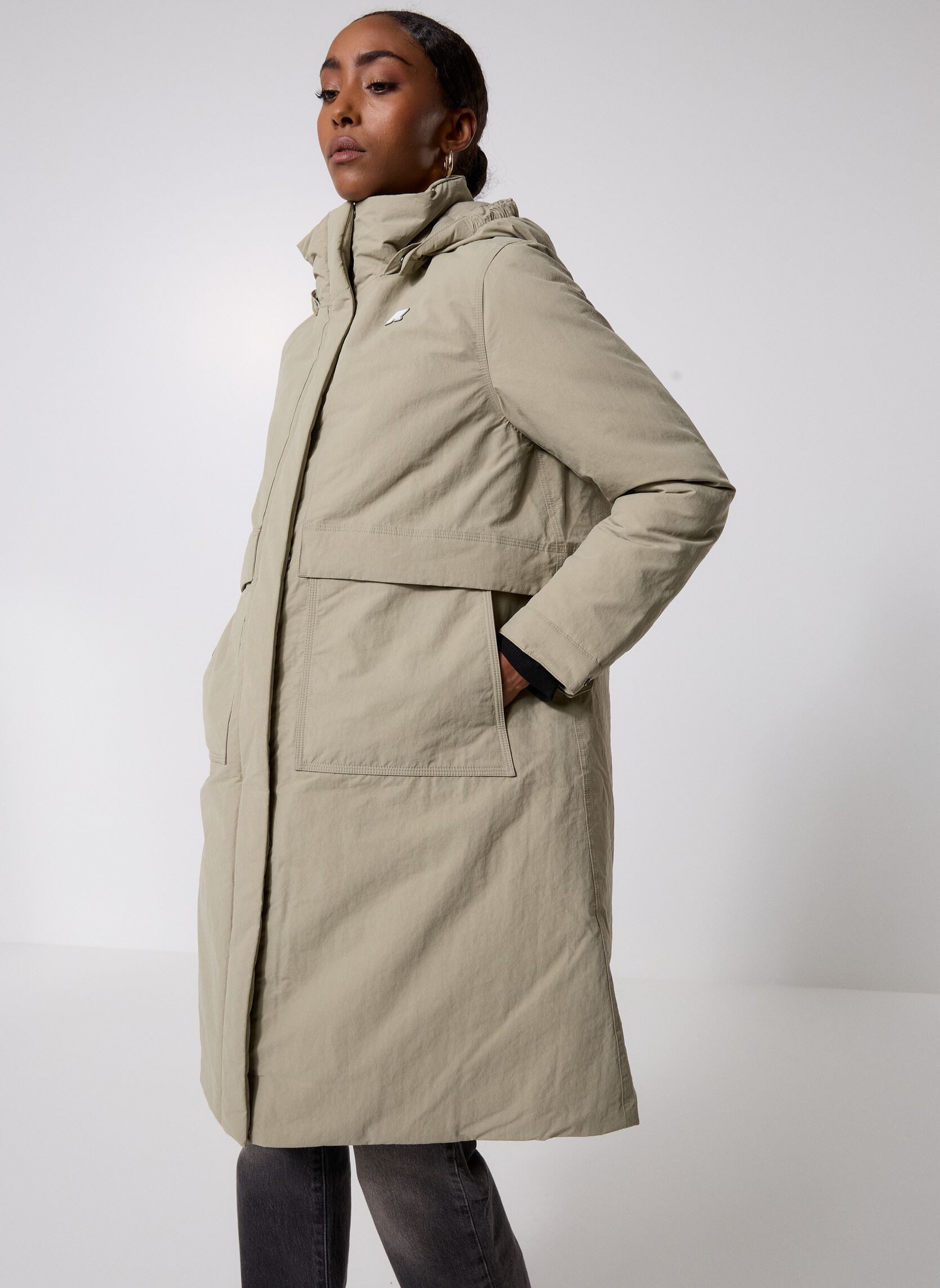 Vêtements K Way Kalisha Warm Cotton Nylon pour Femme