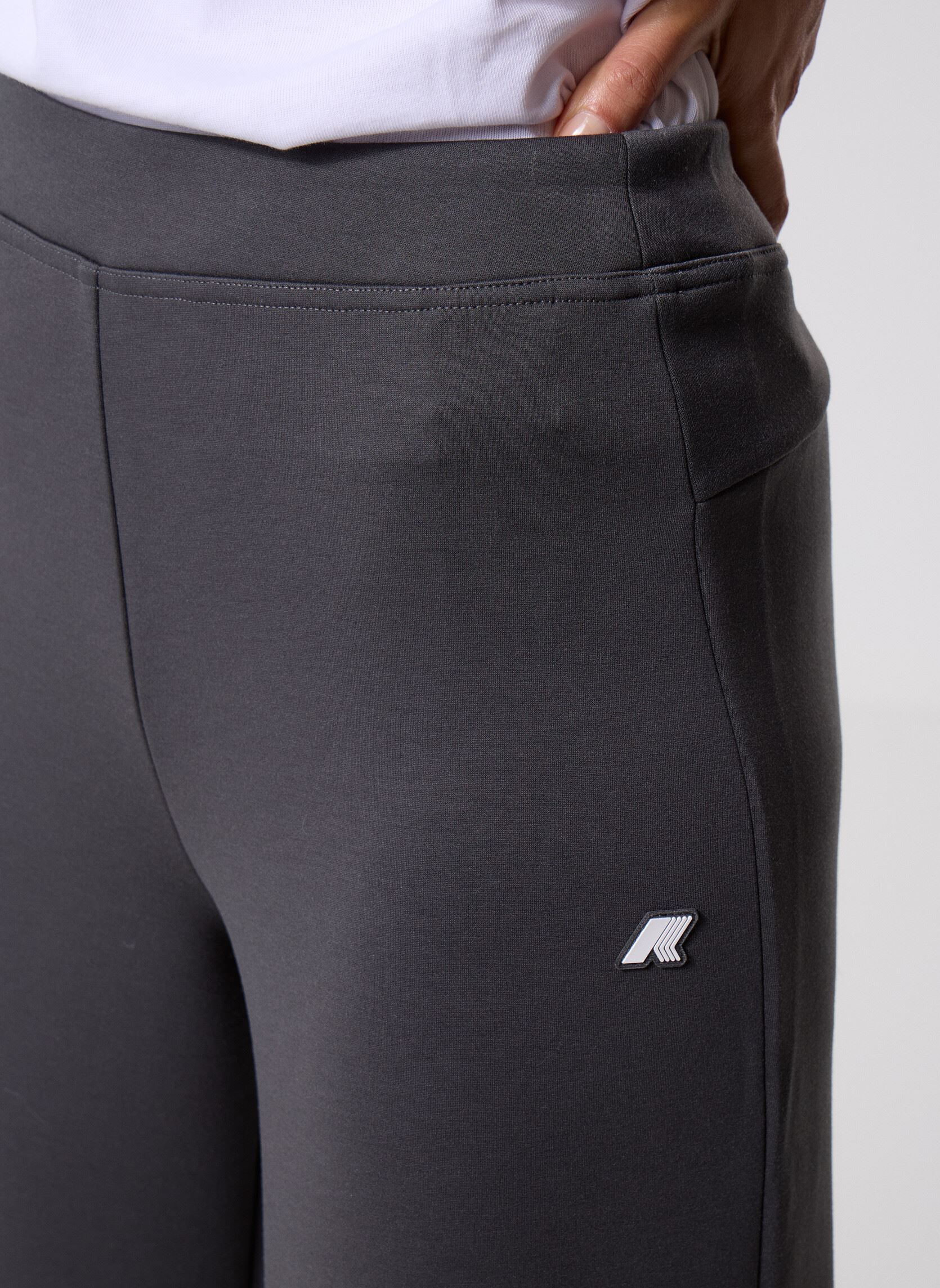 Bas de jogging Loire Light Spacer femme gris K-Way Bas de jogging Loire Light Spacer femme gris GREY SHADOW DK