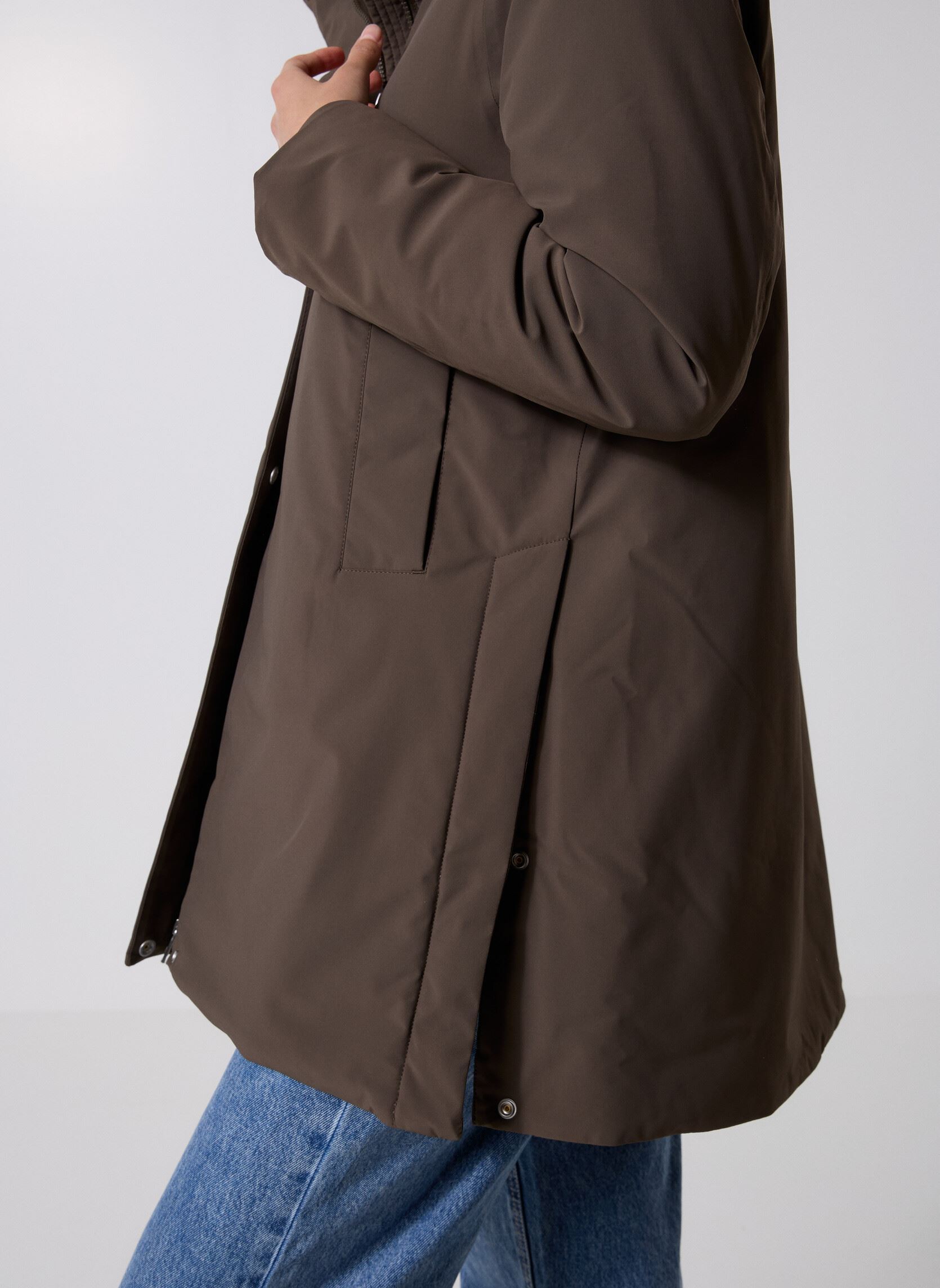 Regenjacken Marla St Warm damen braun K-Way Regenjacken Marla St Warm damen braun BLACK OLIVE