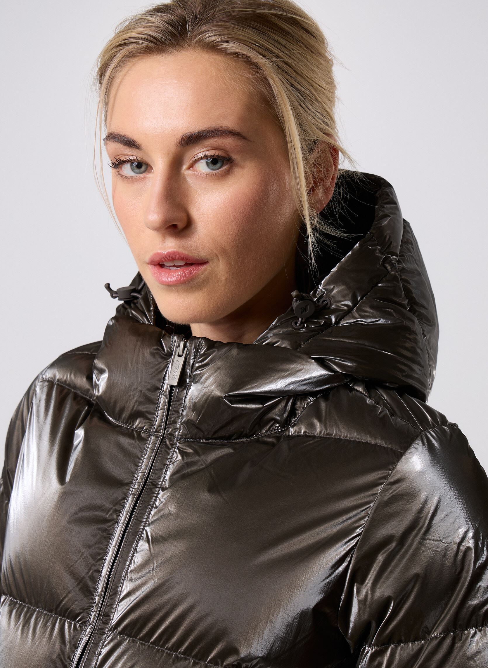Doudounes Lethille Thermo Pearly femme marron K-Way Doudounes Lethille Thermo Pearly femme marron BLACK OLIVE COMBO