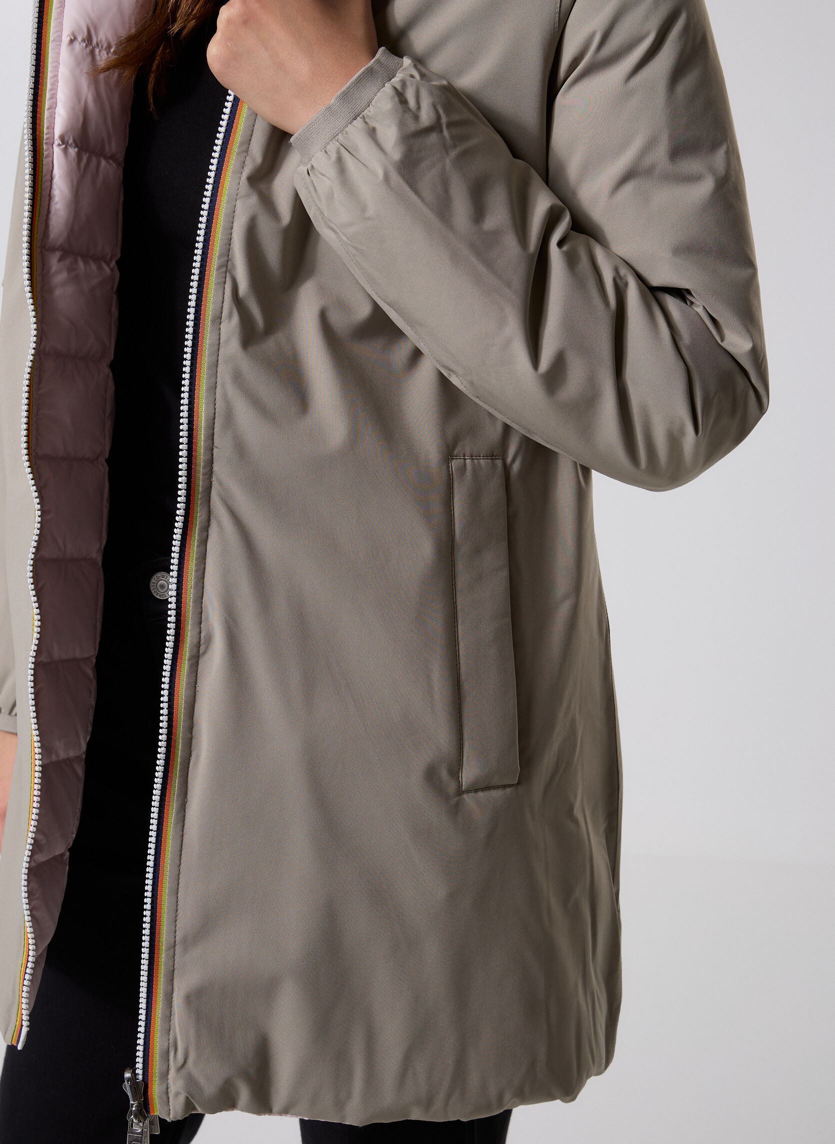 Vestes imperméable Sophie St Thermo Double femme marron K-Way Vestes imperméable Sophie St Thermo Double femme marron GREEN OAK - ROSE HUSHED