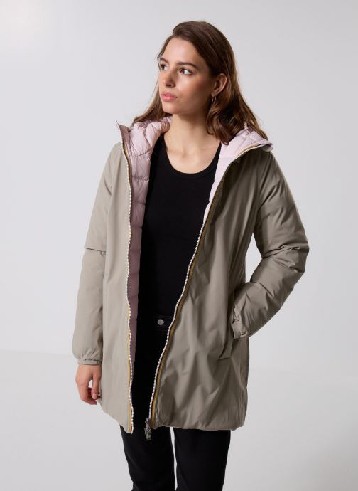 K-Way Vestes imperméable Sophie St Thermo Double femme marron