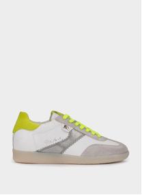 Baskets basses INDIANA CHAUSSURES DE SPORT EN CUIR CRAQUELÉ AVEC DÉTAILS FLUORESCENTS femme multicolore Pedro Miralles Baskets basses INDIANA CHAUSSURES DE SPORT EN CUIR CRAQUELÉ AVEC DÉTAILS FLUORESCENTS femme multicolore Multicouleur