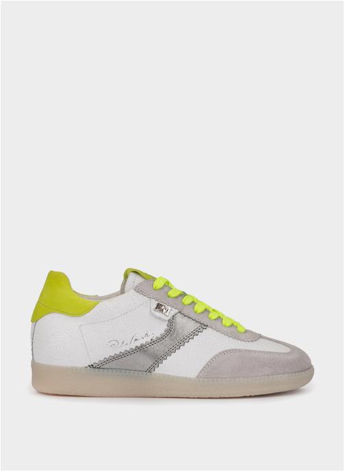 Pedro Miralles Baskets basses INDIANA CHAUSSURES DE SPORT EN CUIR CRAQUELÉ AVEC DÉTAILS FLUORESCENTS femme multicolore
