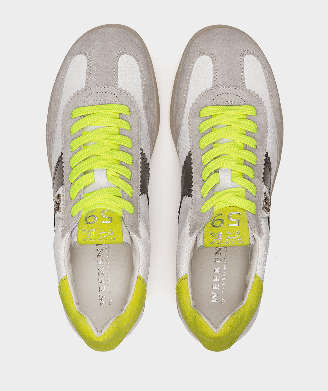 Baskets basses INDIANA CHAUSSURES DE SPORT EN CUIR CRAQUELÉ AVEC DÉTAILS FLUORESCENTS femme multicolore Pedro Miralles Baskets basses INDIANA CHAUSSURES DE SPORT EN CUIR CRAQUELÉ AVEC DÉTAILS FLUORESCENTS femme multicolore Multicouleur
