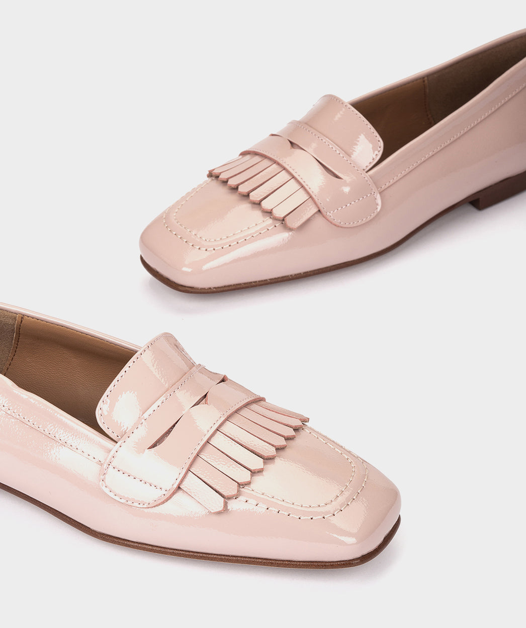 Mocassins CANTORIA MOCASSINS EN CUIR VERNI NUDE femme rose Pedro Miralles Mocassins CANTORIA MOCASSINS EN CUIR VERNI NUDE femme rose Rose