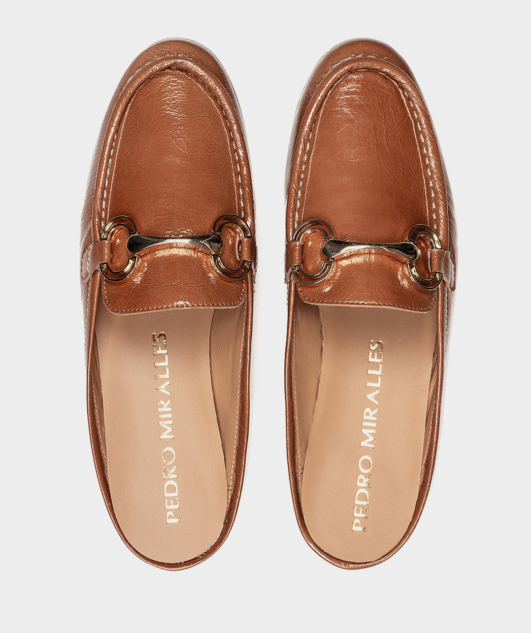Mocassins VERA MOCASSINS À BRIDE ARRIÈRE EN CUIR VERNI MARRON femme marron Pedro Miralles Mocassins VERA MOCASSINS À BRIDE ARRIÈRE EN CUIR VERNI MARRON femme marron Marron