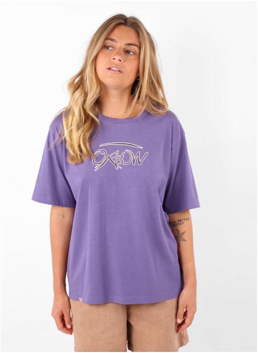 Oxbow Tee-shirts Tee-shirt manches courtes TOBIB femme violet