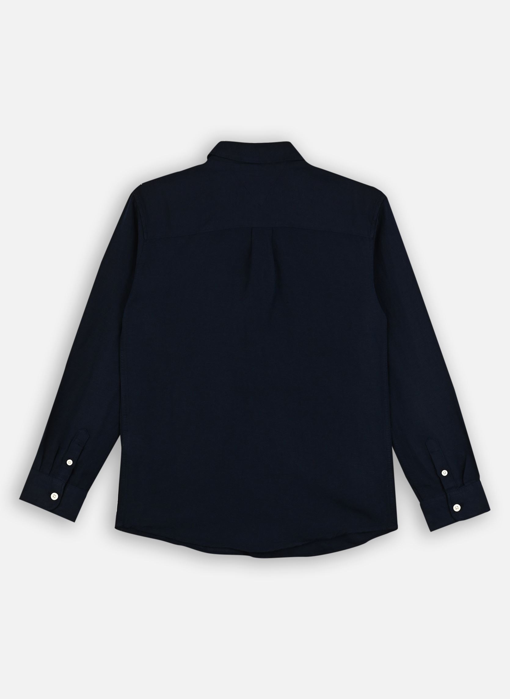 Chemises manches longues Linen Blend Relaxed KB0KB09550 garçon bleu Tommy Hilfiger Chemises manches longues Linen Blend Relaxed KB0KB09550 garçon bleu DARK NIGHT NAVY