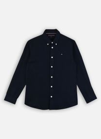 Chemises manches longues Linen Blend Relaxed KB0KB09550 garçon bleu