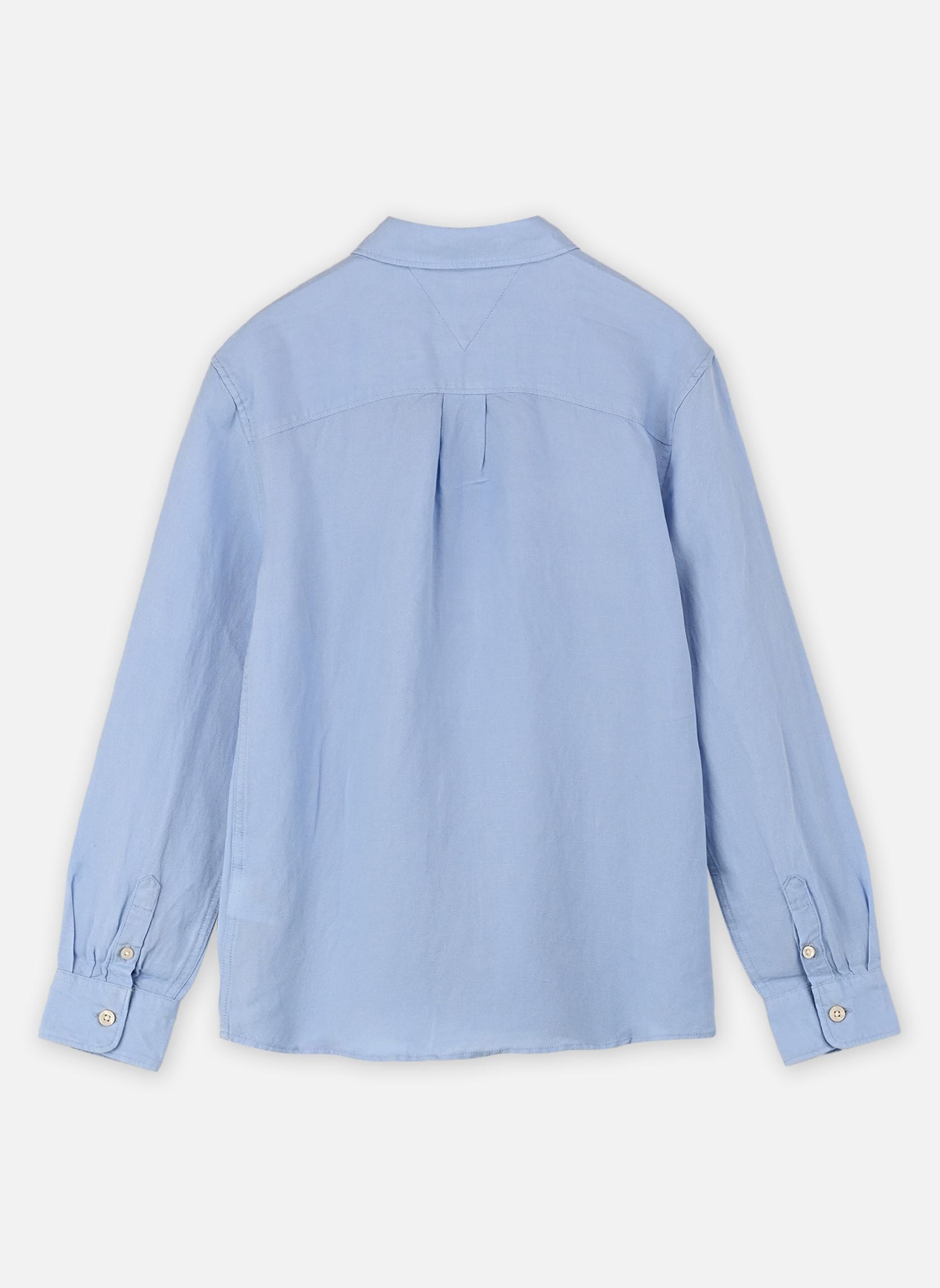 Chemises manches longues Linen Blend Relaxed KB0KB09550 garçon bleu Tommy Hilfiger Chemises manches longues Linen Blend Relaxed KB0KB09550 garçon bleu SWEET BLUE