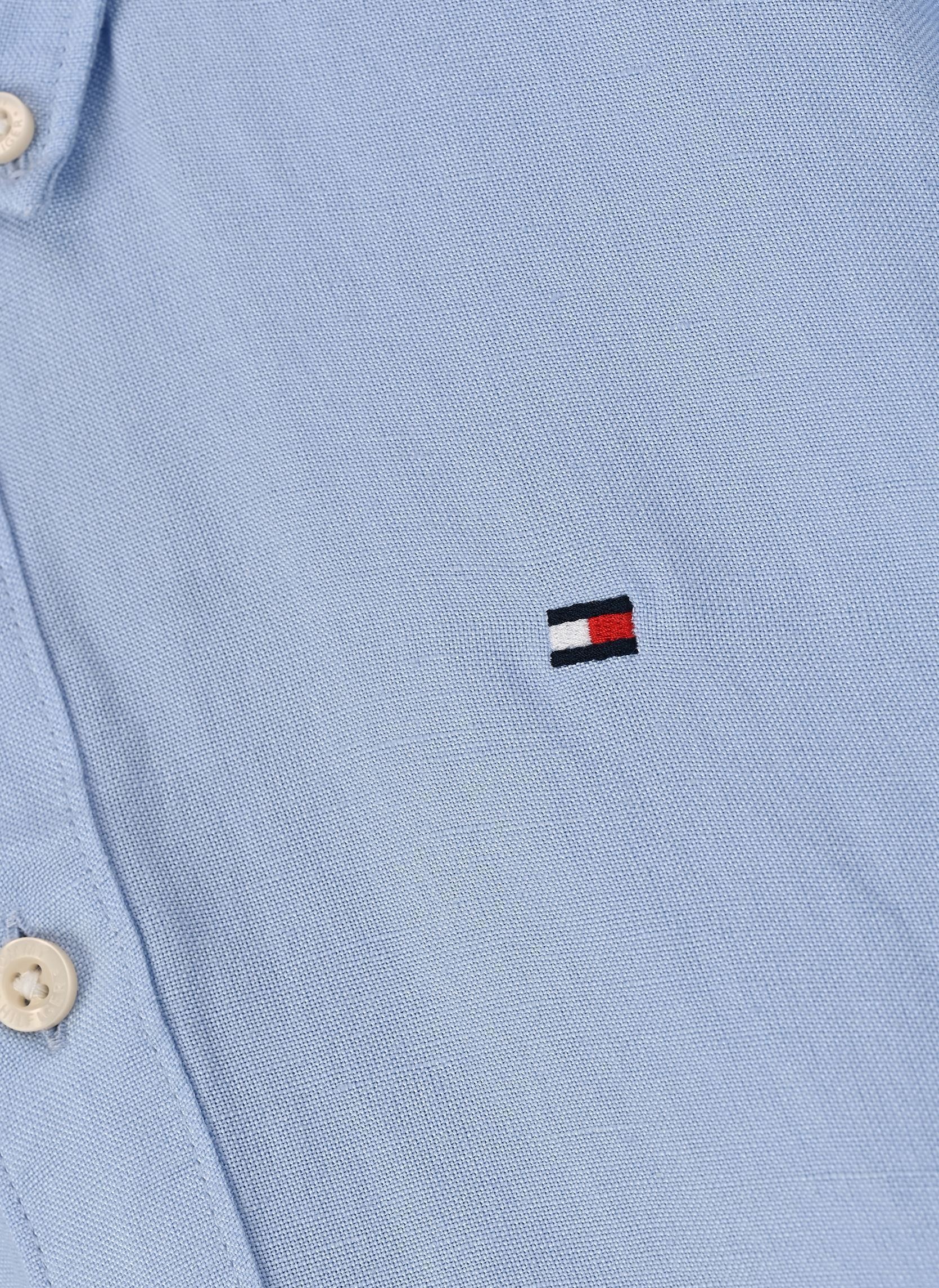 Chemises manches longues Linen Blend Relaxed KB0KB09550 garçon bleu Tommy Hilfiger Chemises manches longues Linen Blend Relaxed KB0KB09550 garçon bleu SWEET BLUE