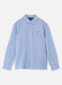 Chemises manches longues Linen Blend Relaxed KB0KB09550 garçon bleu