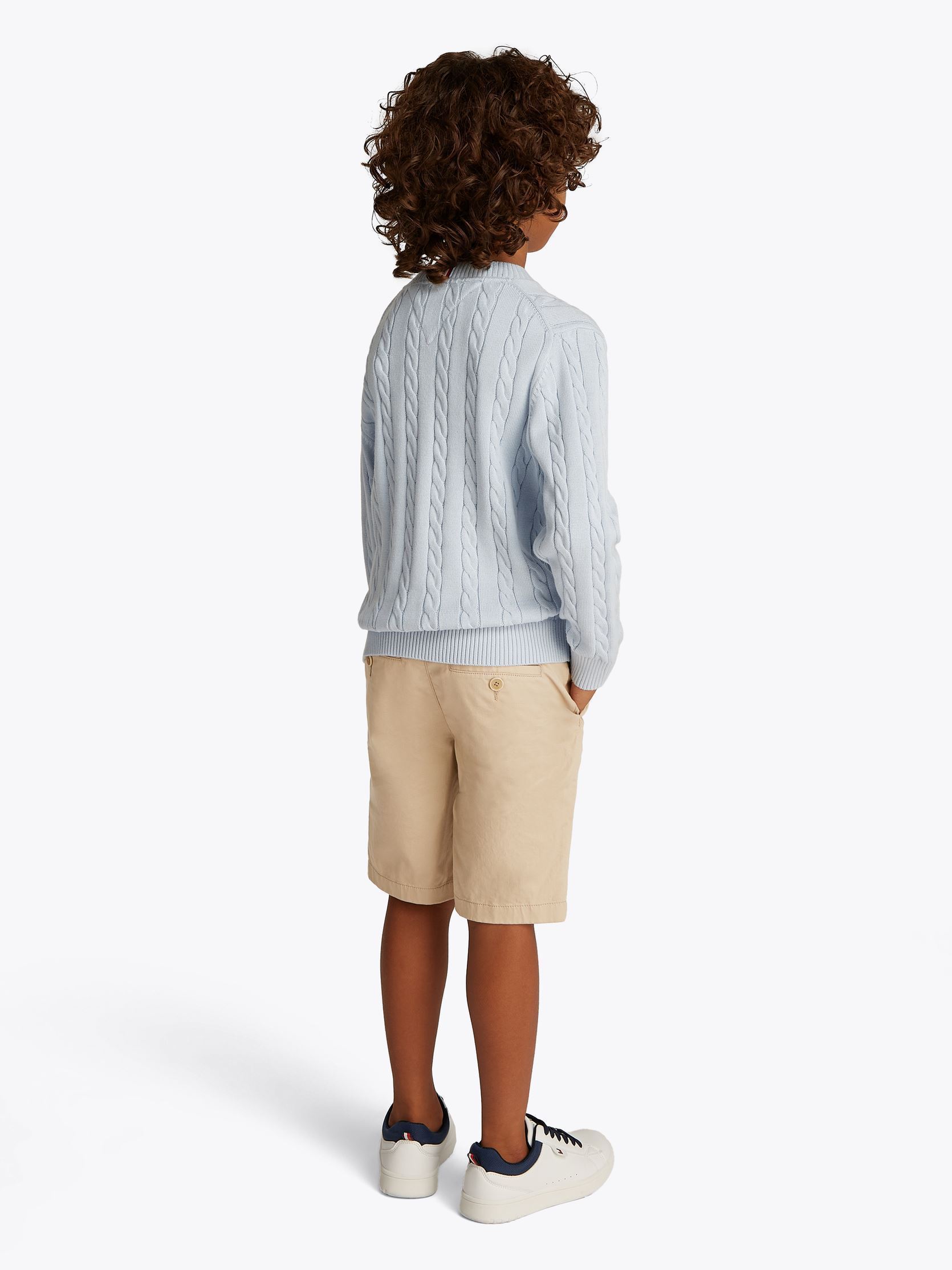 Shorts 1985 Chino Short KB0KB09641 jongens groen Tommy Hilfiger Shorts 1985 Chino Short KB0KB09641 jongens groen SANDALWOOD