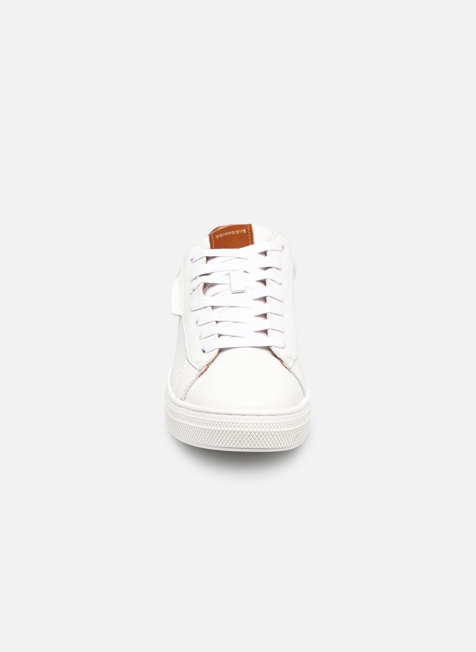 Sneakers Sparkle Sneaker M heren wit Schmoove Sneakers Sparkle Sneaker M heren wit WHITE/ OLD CAMEL