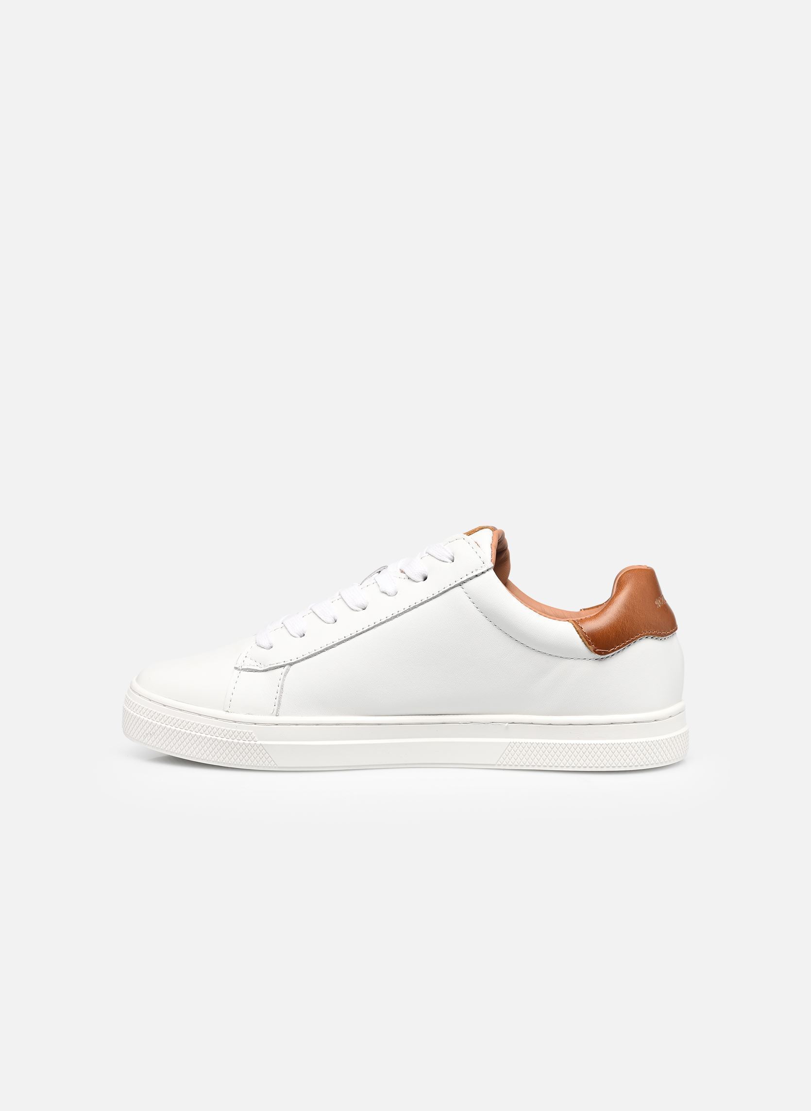 Sneakers Sparkle Sneaker M heren wit Schmoove Sneakers Sparkle Sneaker M heren wit WHITE/ OLD CAMEL