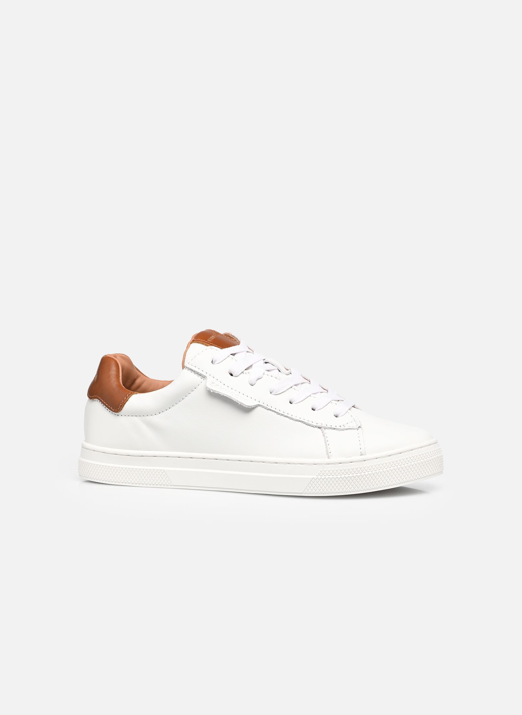 Sneakers Sparkle Sneaker M heren wit Schmoove Sneakers Sparkle Sneaker M heren wit WHITE/ OLD CAMEL