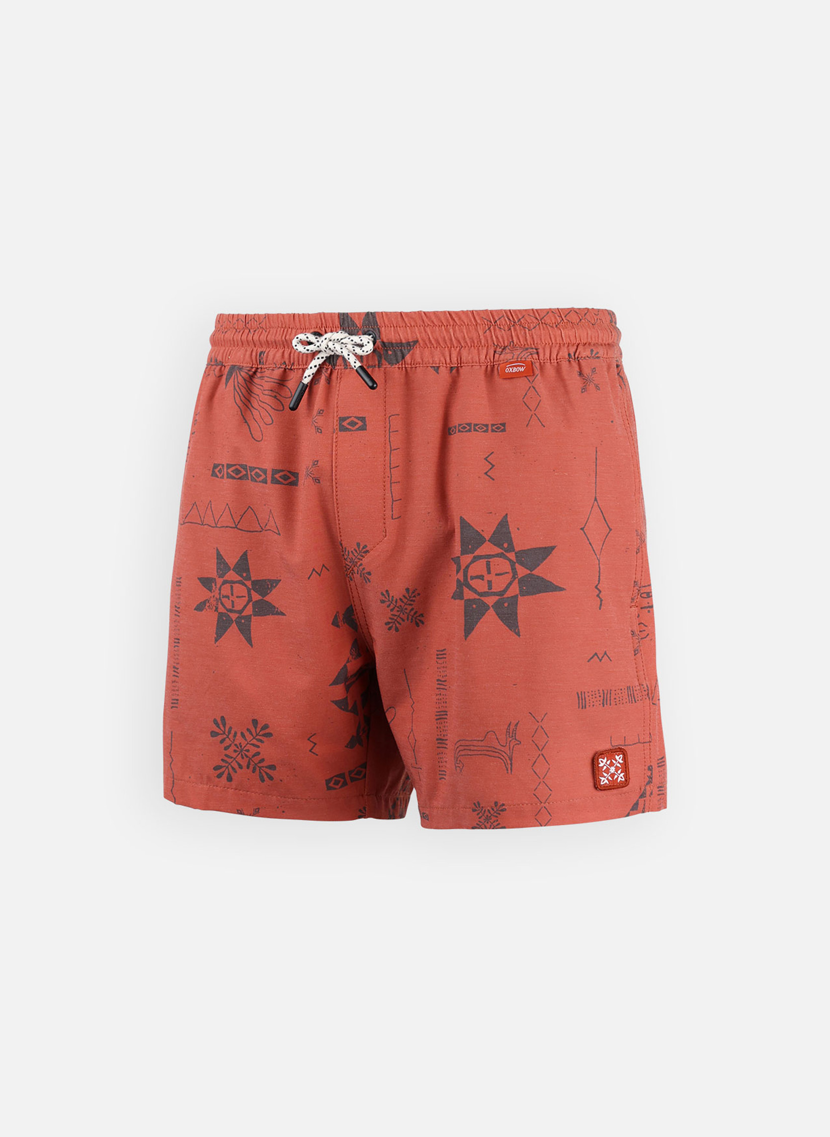Shorts de bain SNAP homme rouge Oxbow Shorts de bain SNAP homme rouge Rouge