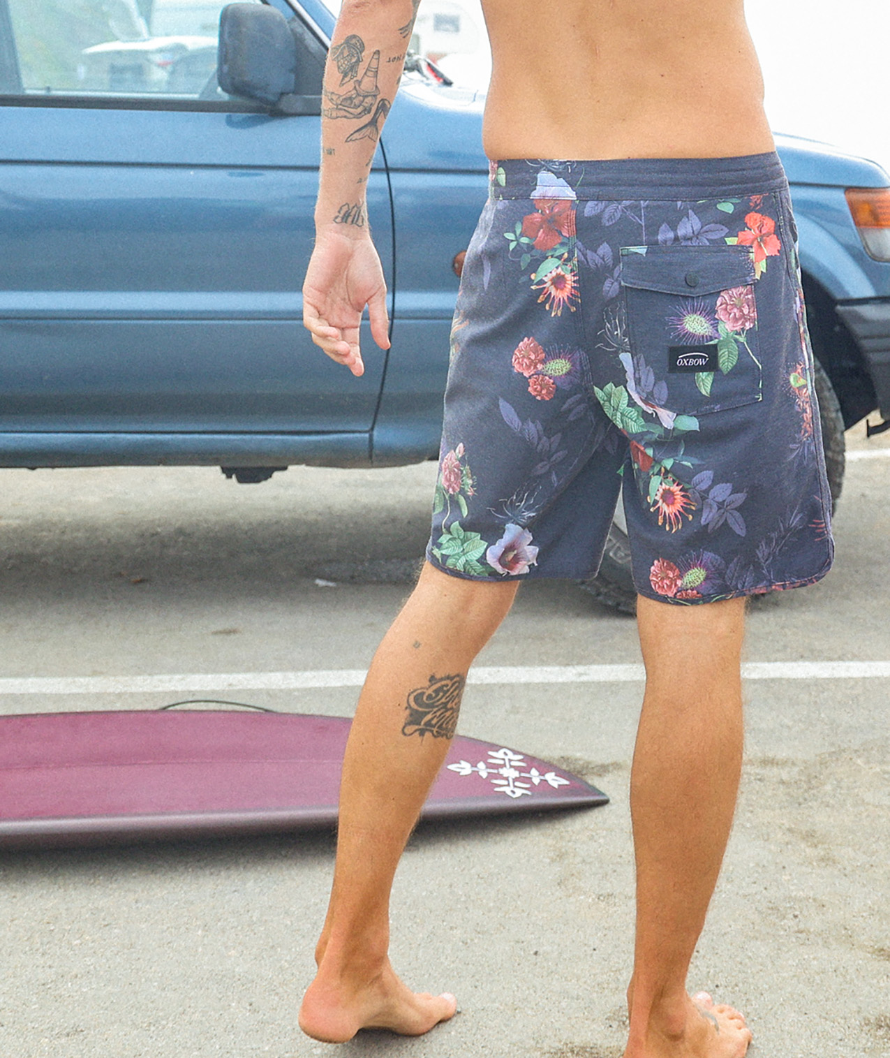 Shorts de bain HELLFLO homme bleu Oxbow Shorts de bain HELLFLO homme bleu Bleu marine