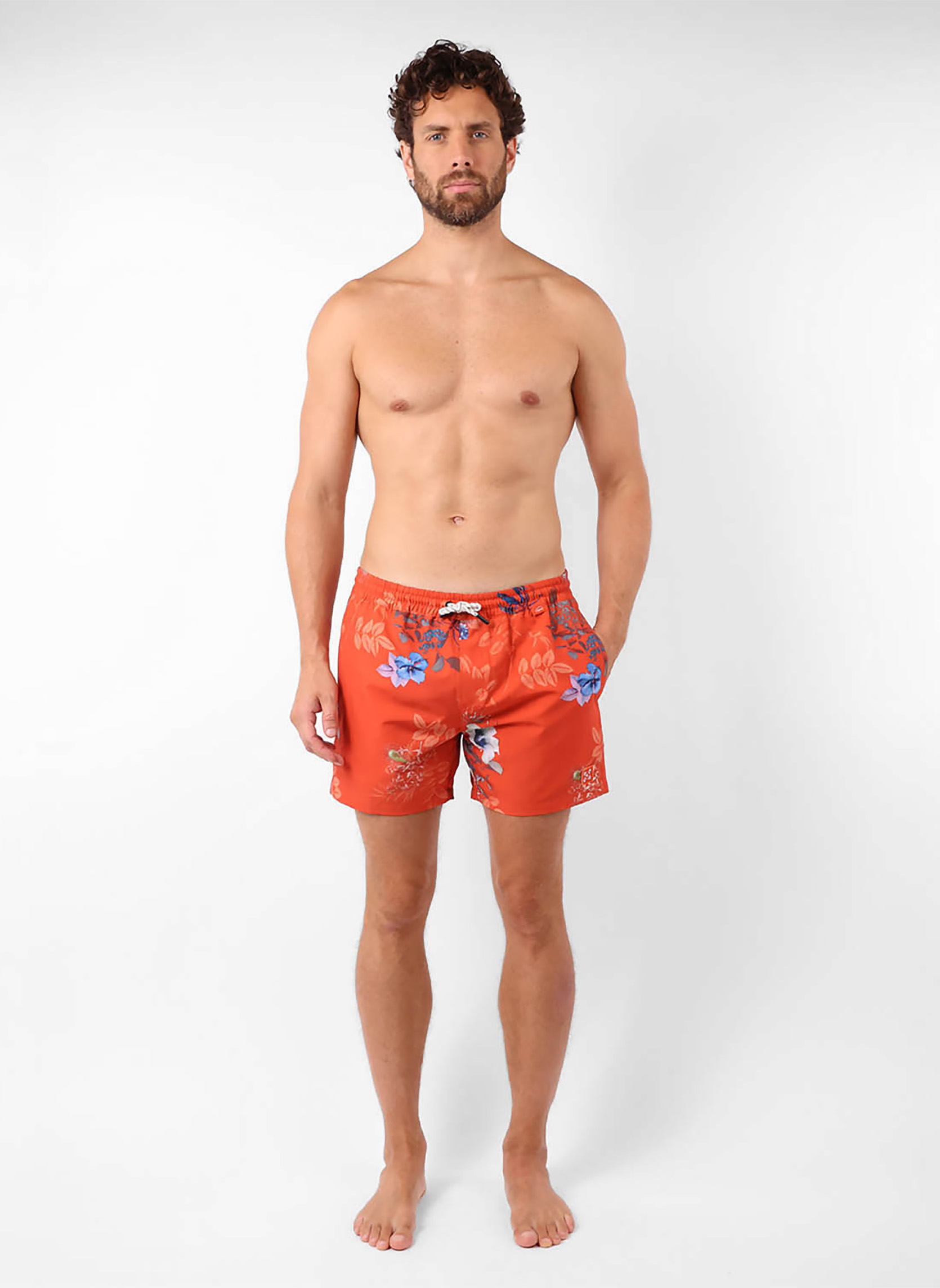 Shorts de bain HELLFLO homme rouge Oxbow Shorts de bain HELLFLO homme rouge Rouge