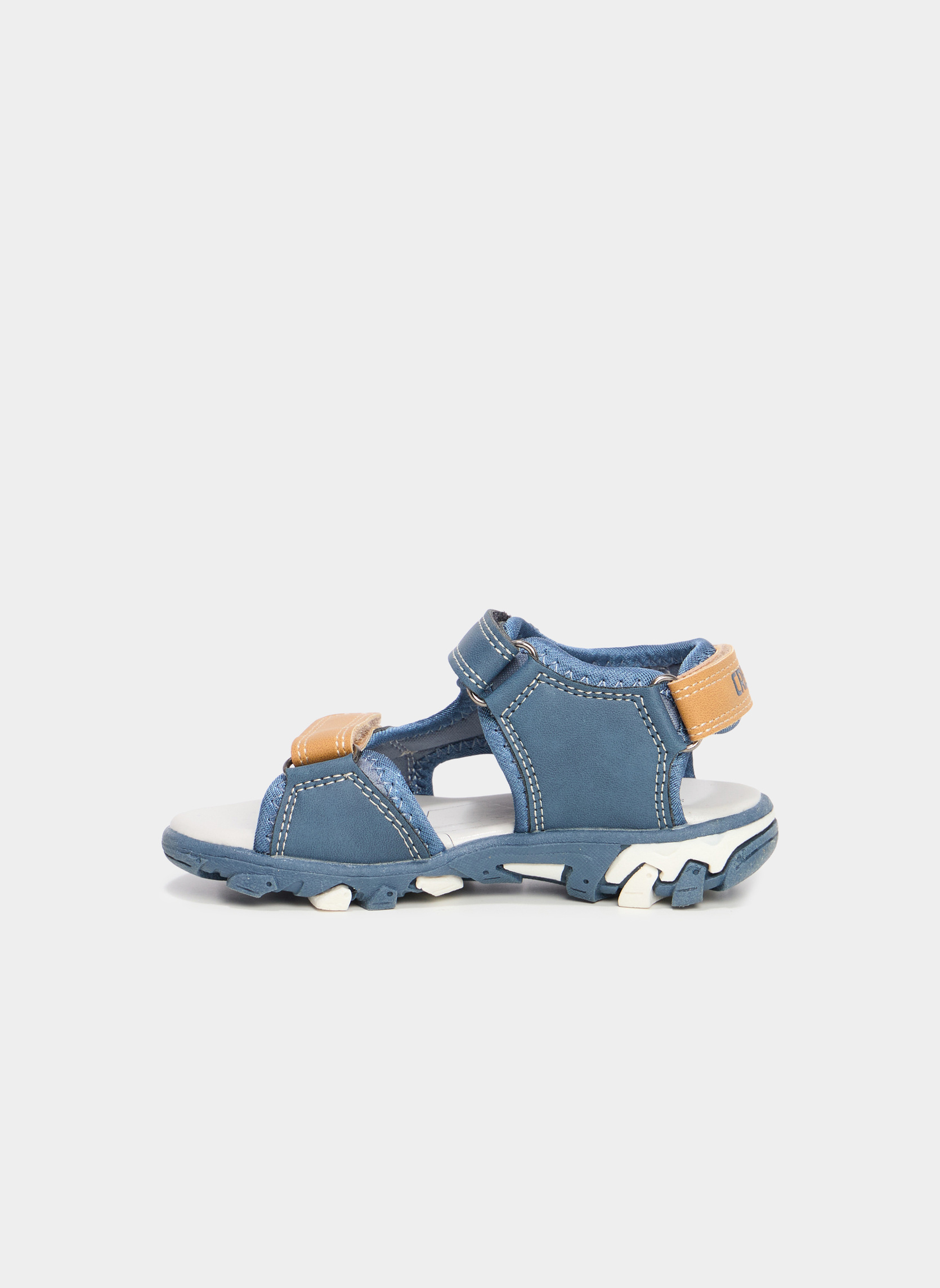 Sandales Garçon Bayouk Aster – Cuir Souple Confortable, Style Ville Décontracté, Boucle Ajustable