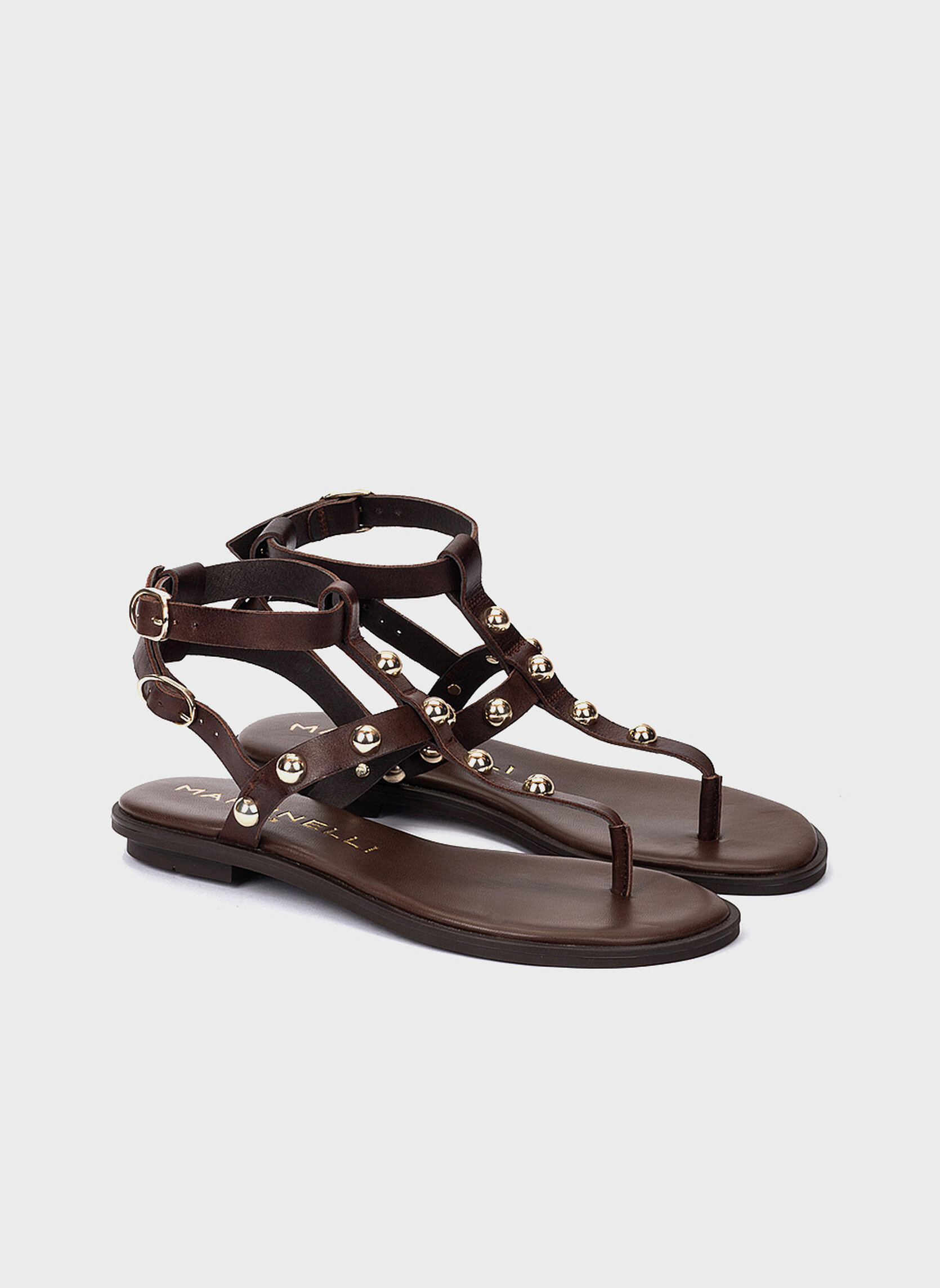 Sandales MAZZINI femme marron Martinelli Sandales MAZZINI femme marron Marron foncé