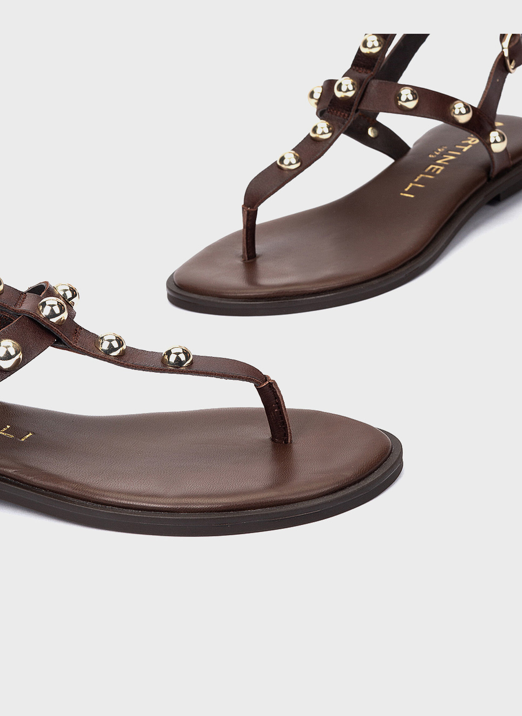 Sandales MAZZINI femme marron Martinelli Sandales MAZZINI femme marron Marron foncé