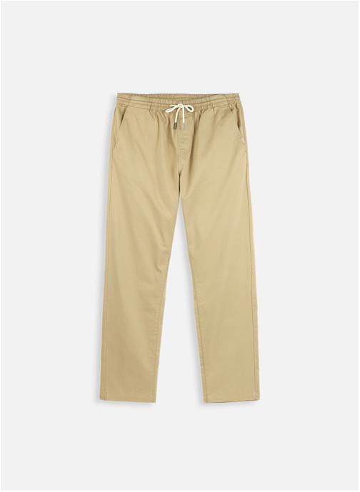 Oxbow Pantalons droits Pantalon élastiqué stretch ONAGHEL homme beige