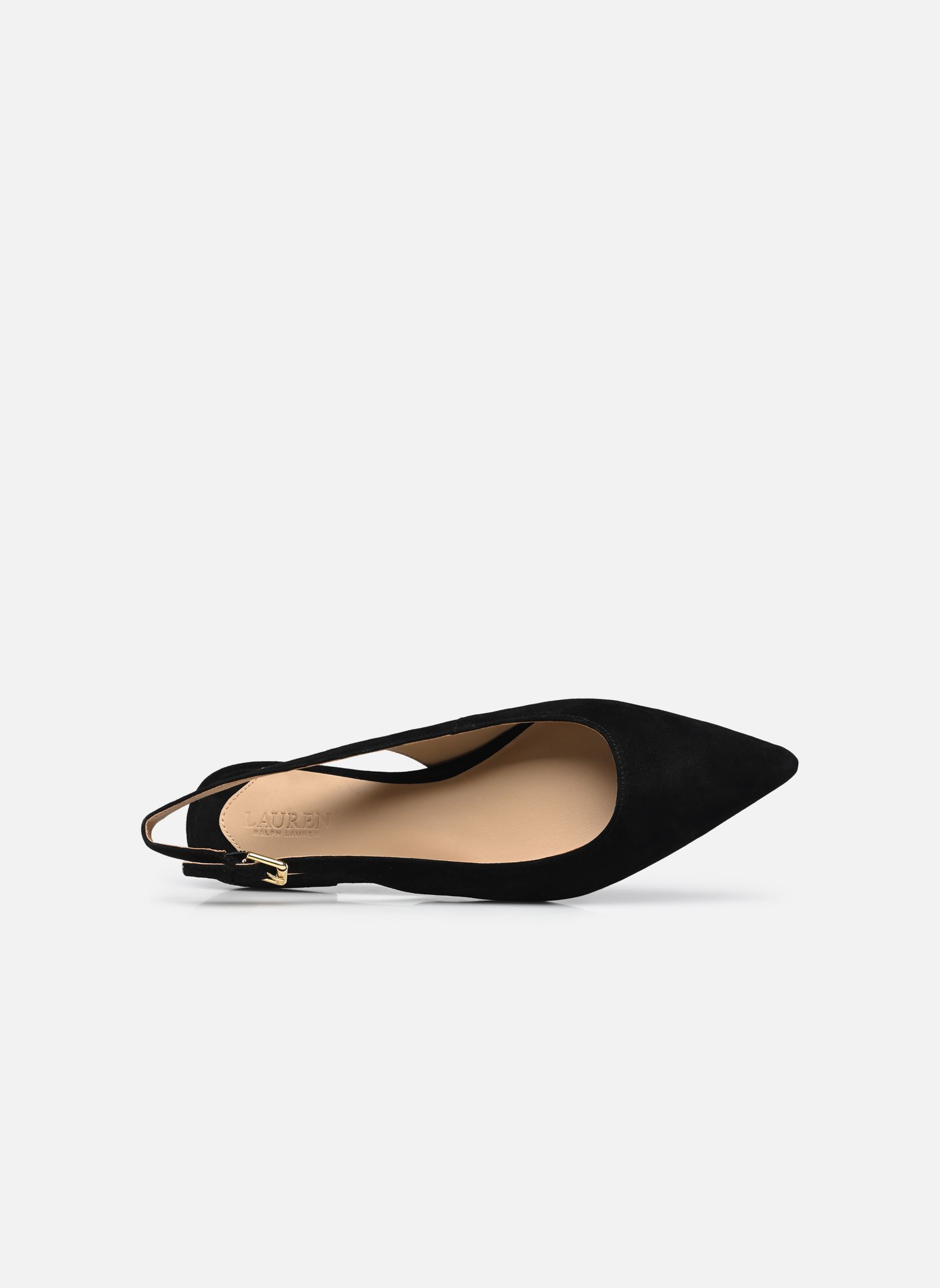 Klassische Ballerinas Londyn Slbck-Flats-Slingback damen schwarz Lauren Ralph Lauren Klassische Ballerinas Londyn Slbck-Flats-Slingback damen schwarz BLACK