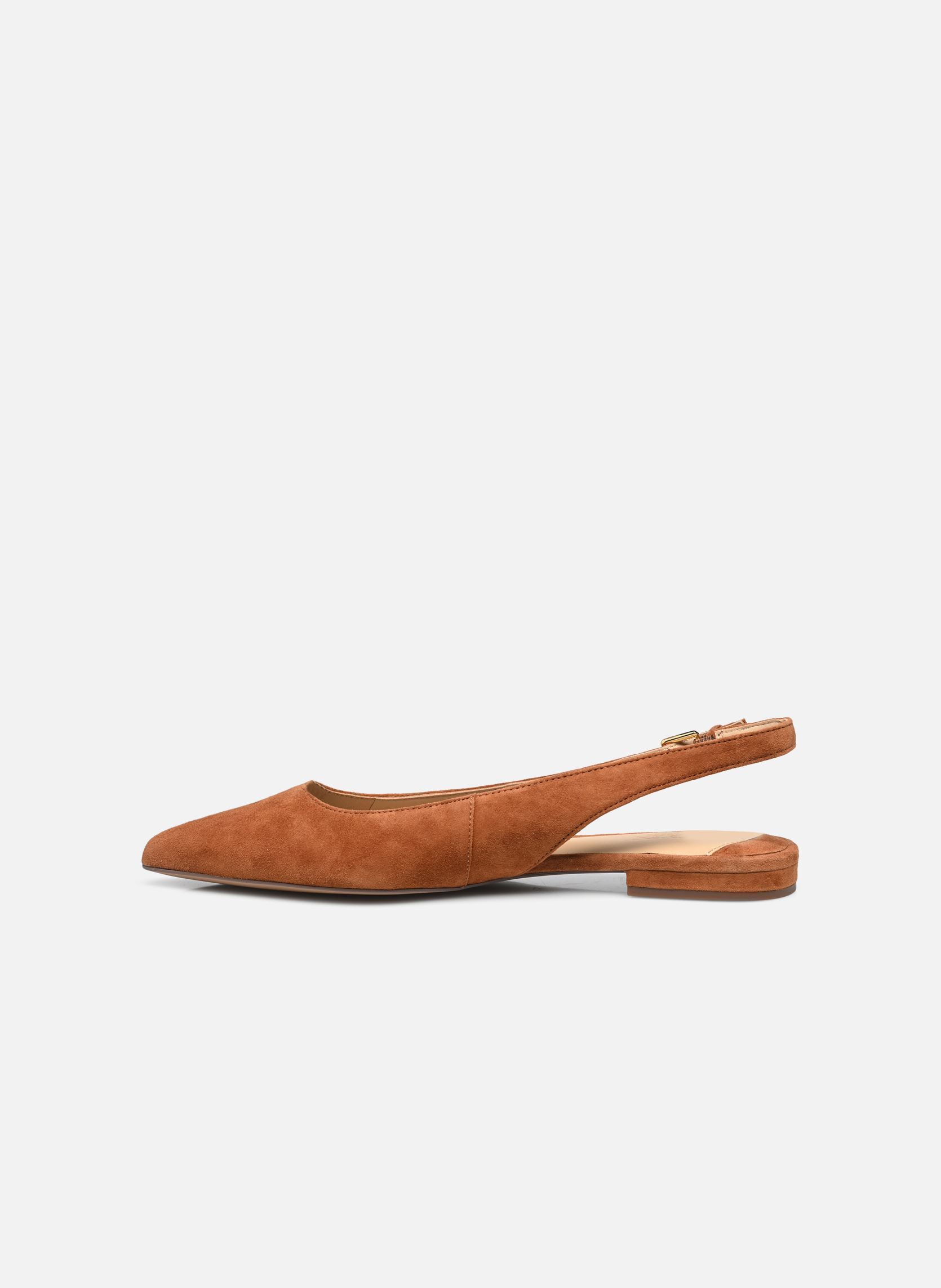 Klassische Ballerinas Londyn Slbck-Flats-Slingback damen braun Lauren Ralph Lauren Klassische Ballerinas Londyn Slbck-Flats-Slingback damen braun LAUREN TAN